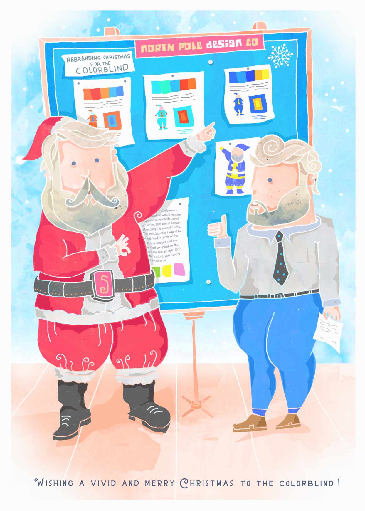 Rebranding Christmas for the Colorblind