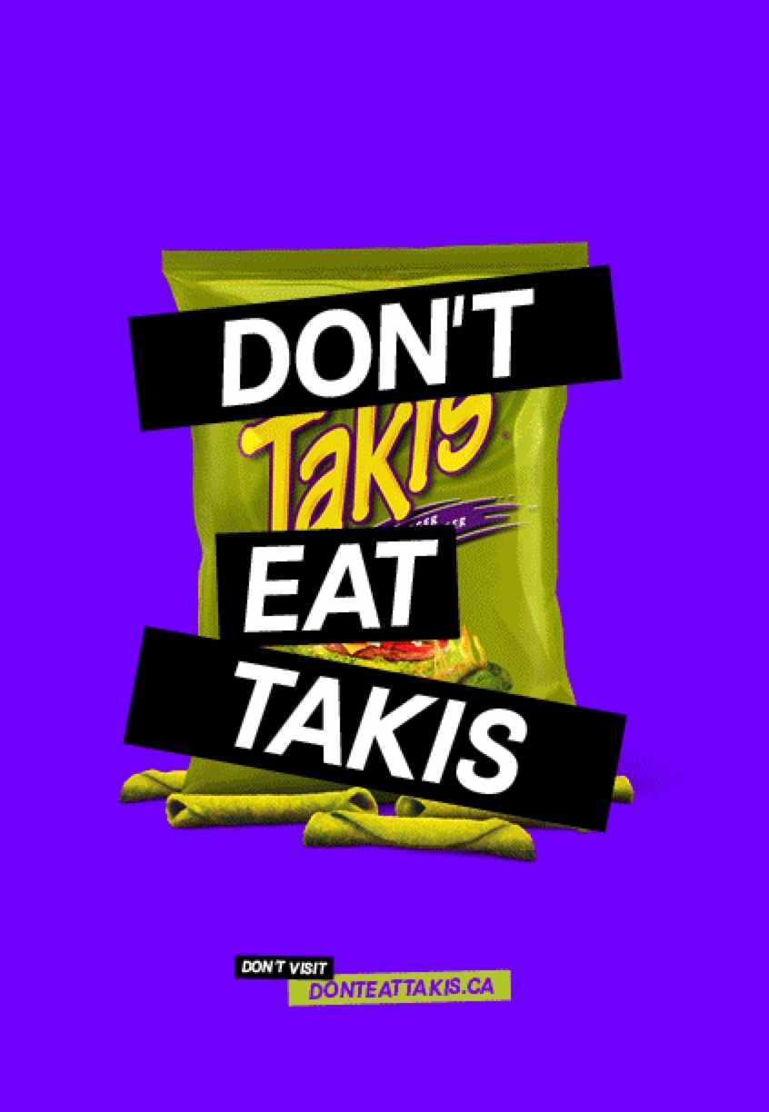 Canada Bread Integrated Ad - Don’t Eat Takis Canada, You’re Not Ready!