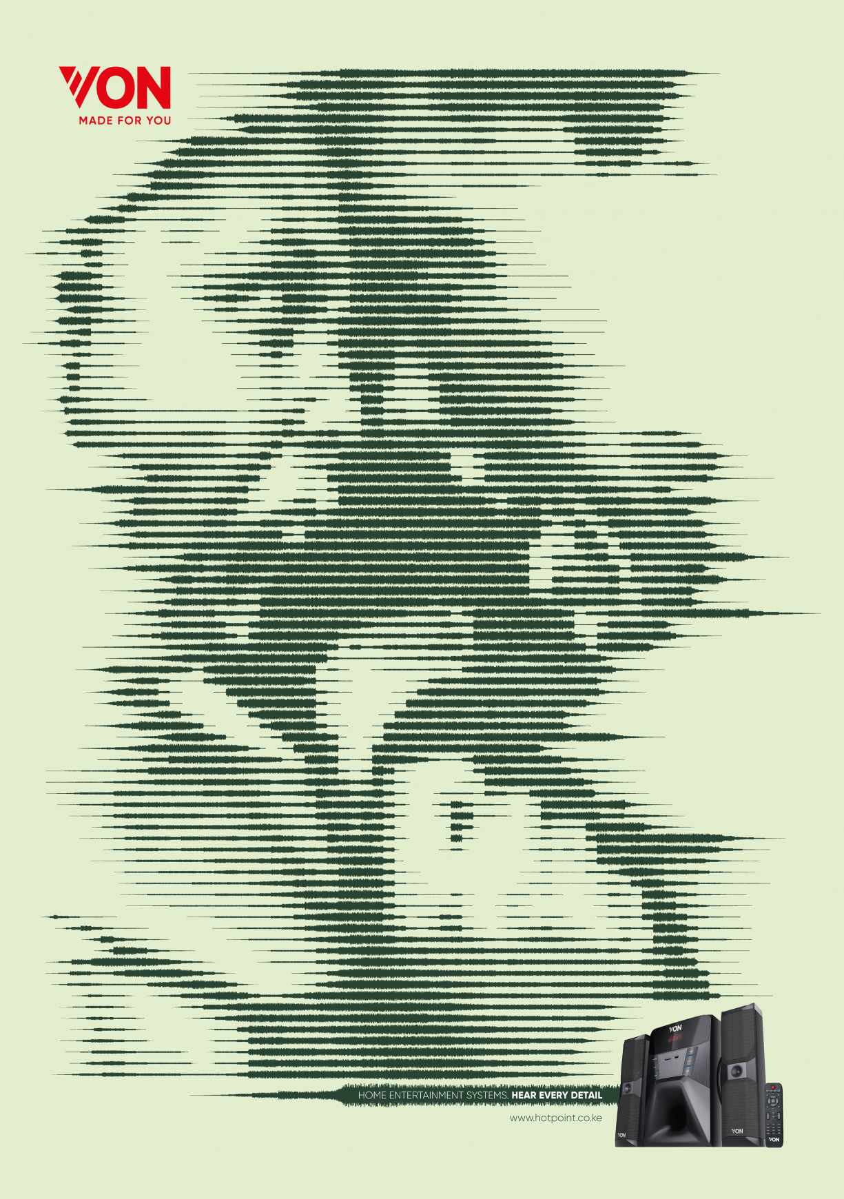 VON Print Ad - Sound Waves - Drama 