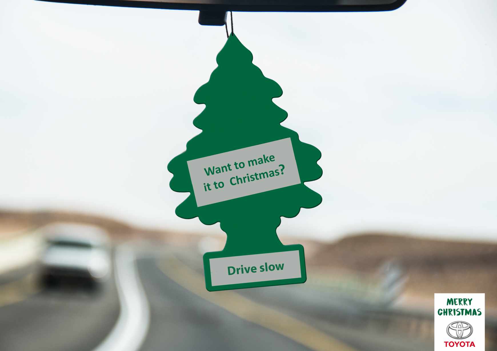 Toyota Print Ad - Merry Christmas 