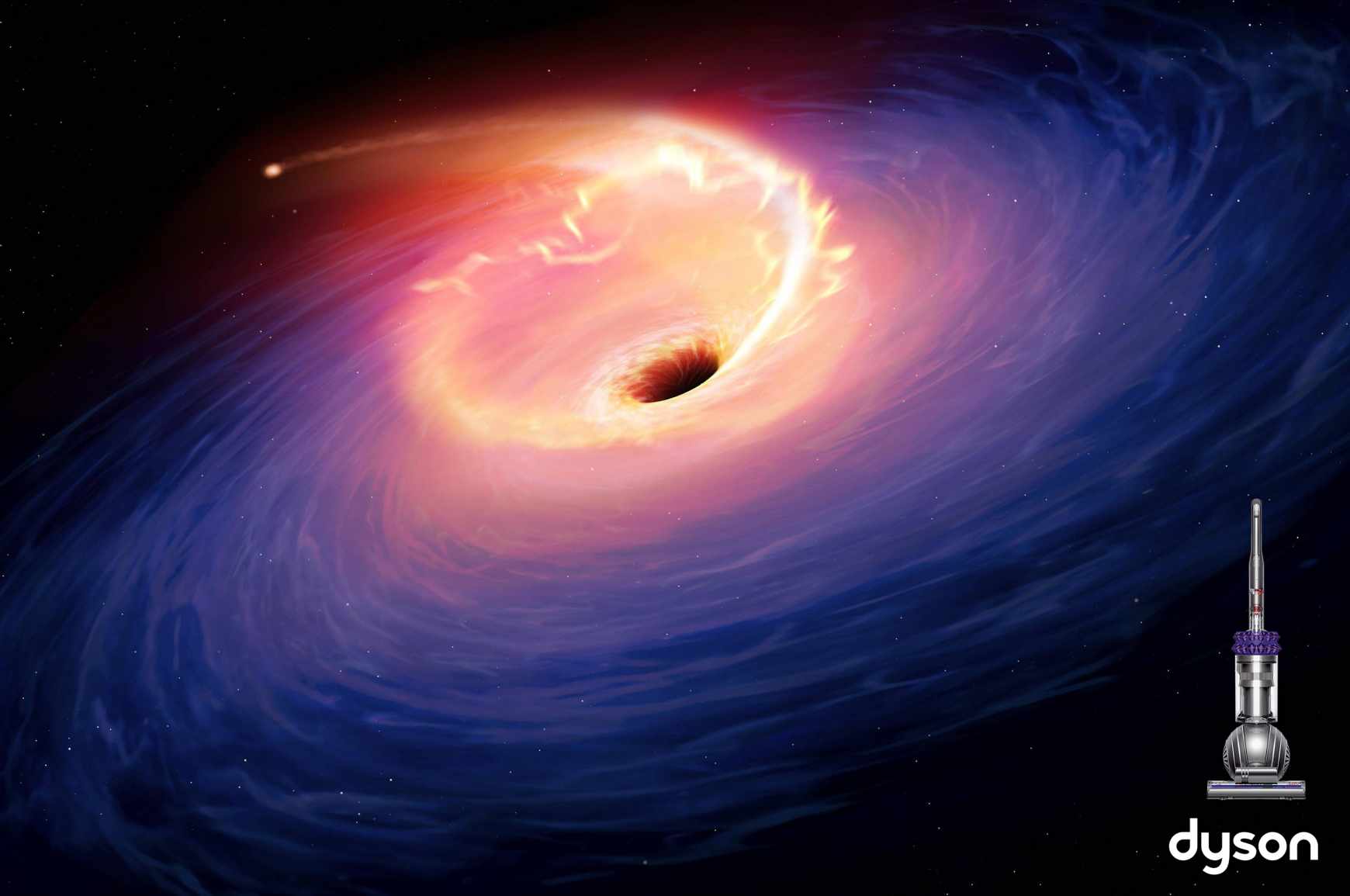 Dyson Print Ad - Vacuum Cleaner