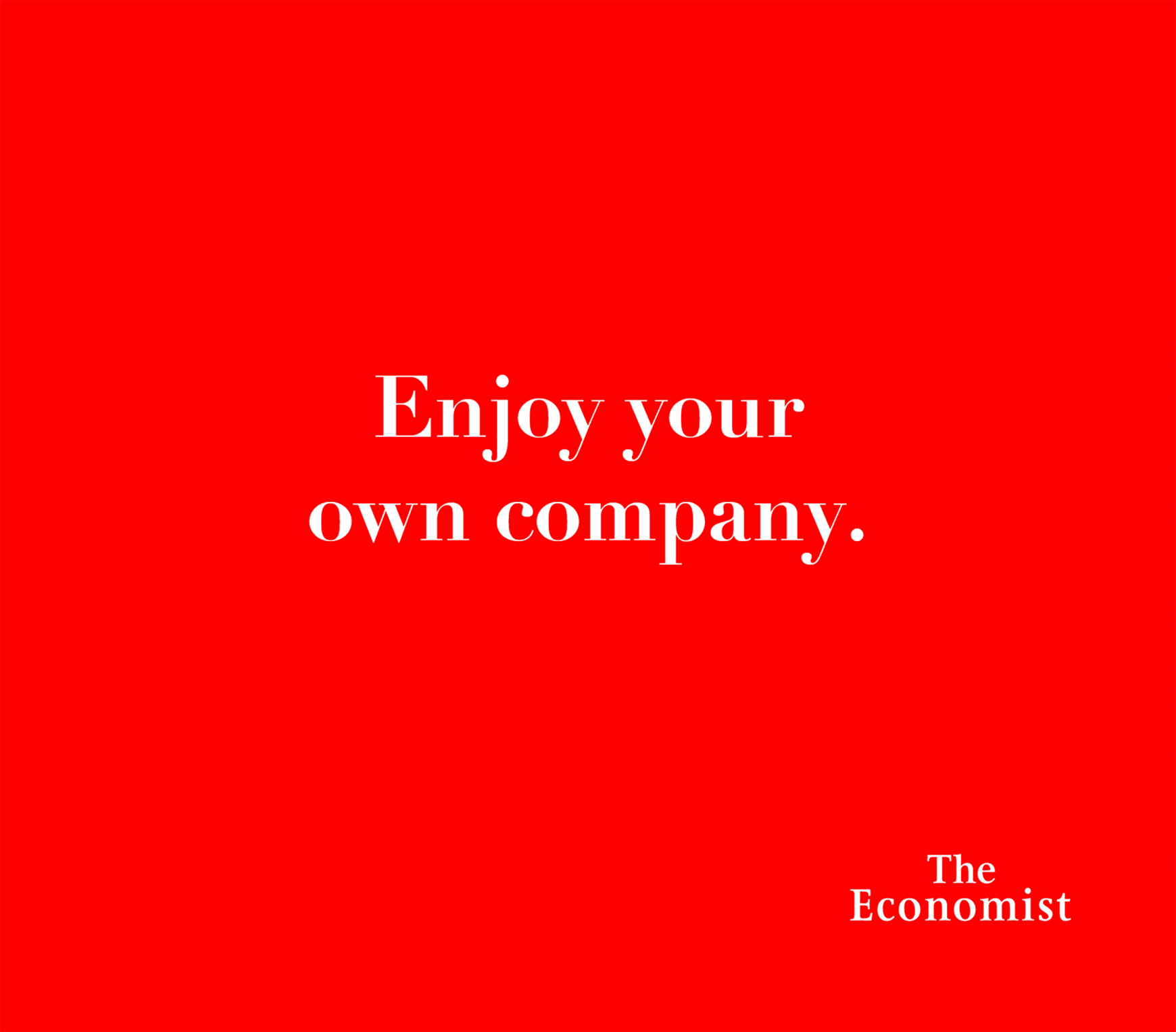 The Economist Print Ad - Headlines - Company