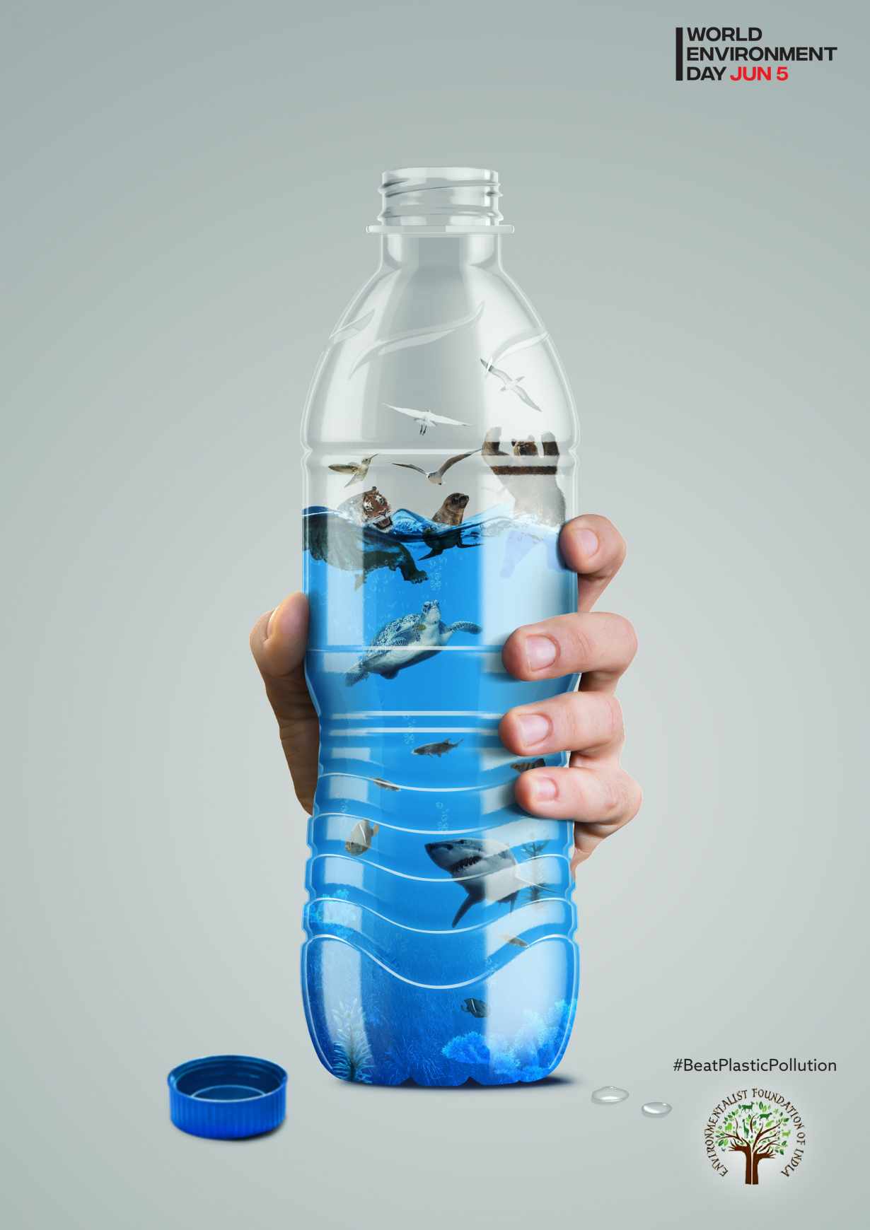 Environmentalist Foundation of India Outdoor Ad - World Environment Day 2018, 3