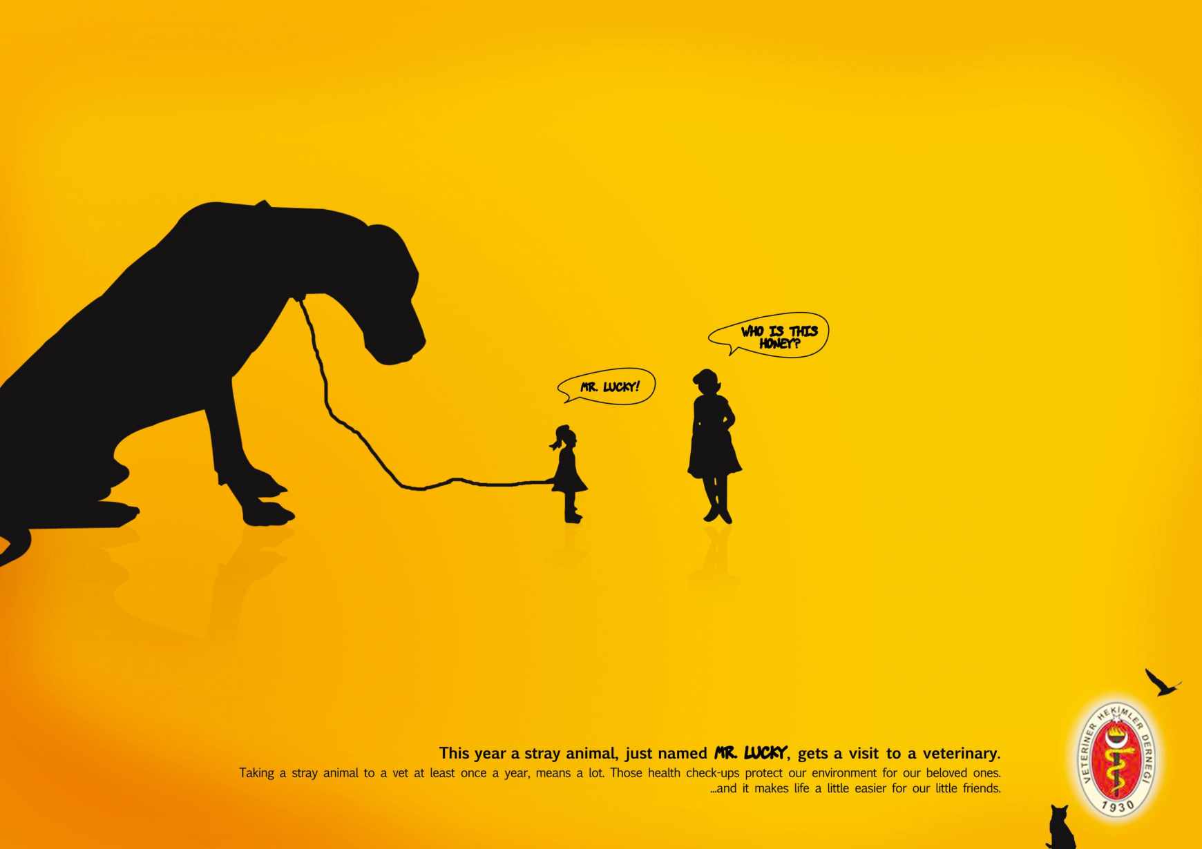 Take care of stray animals. Ads of the World™