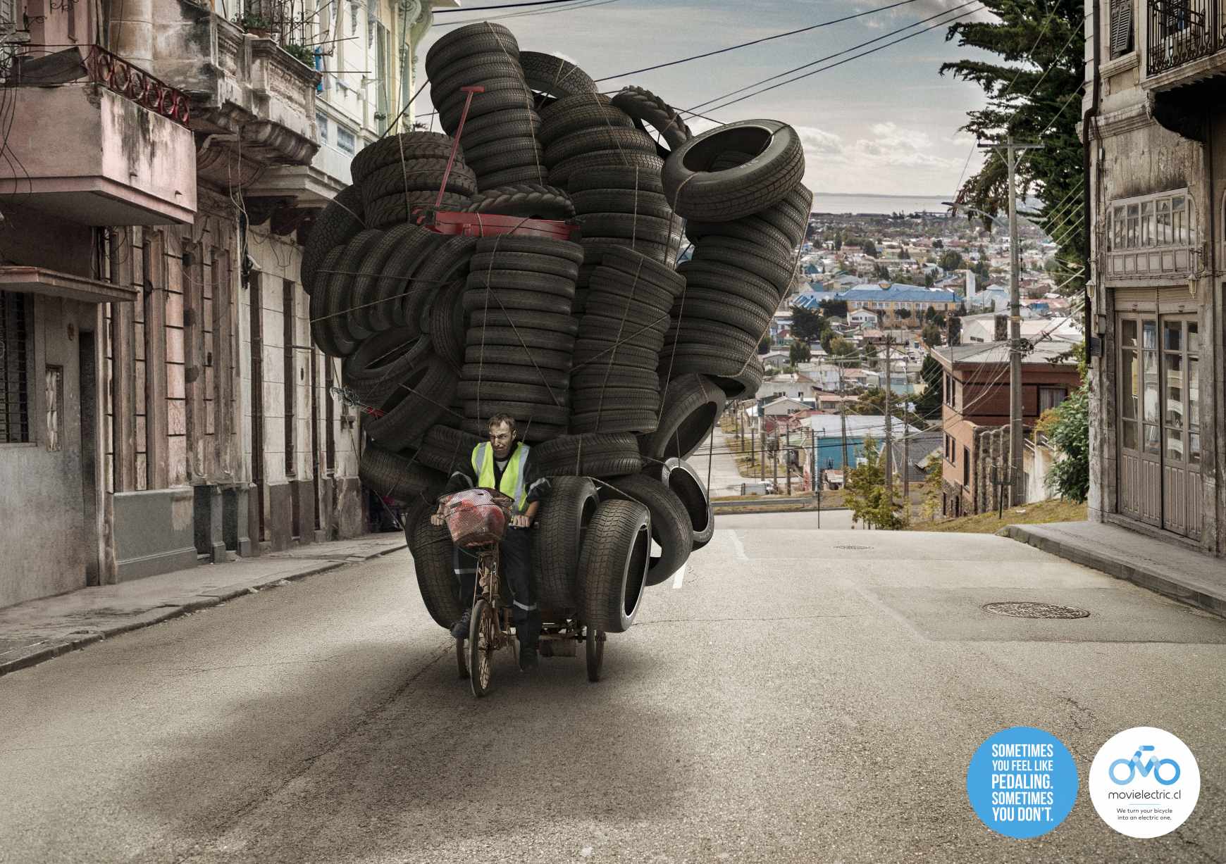 Movielectric Print Ad - Electric Bicycle 