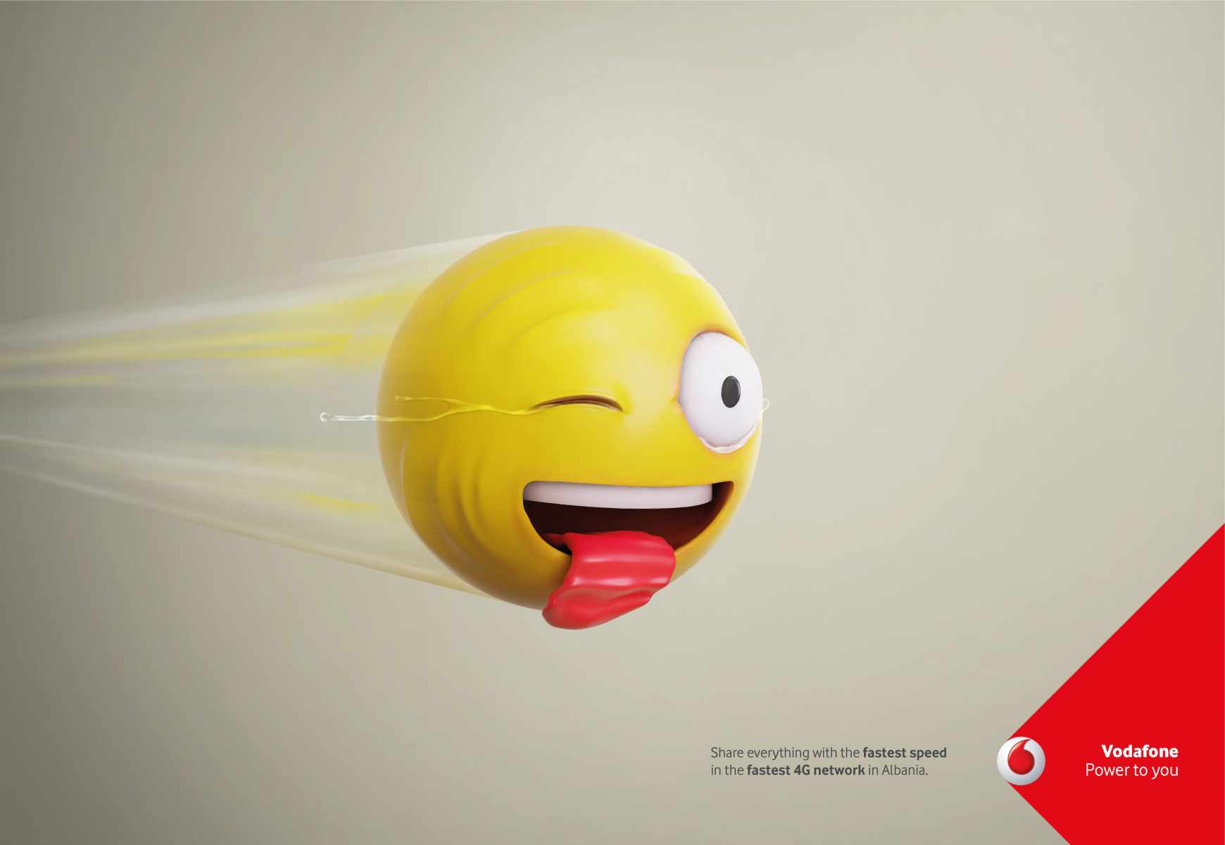 Vodafone Print Ad - Speed Tears, 1 