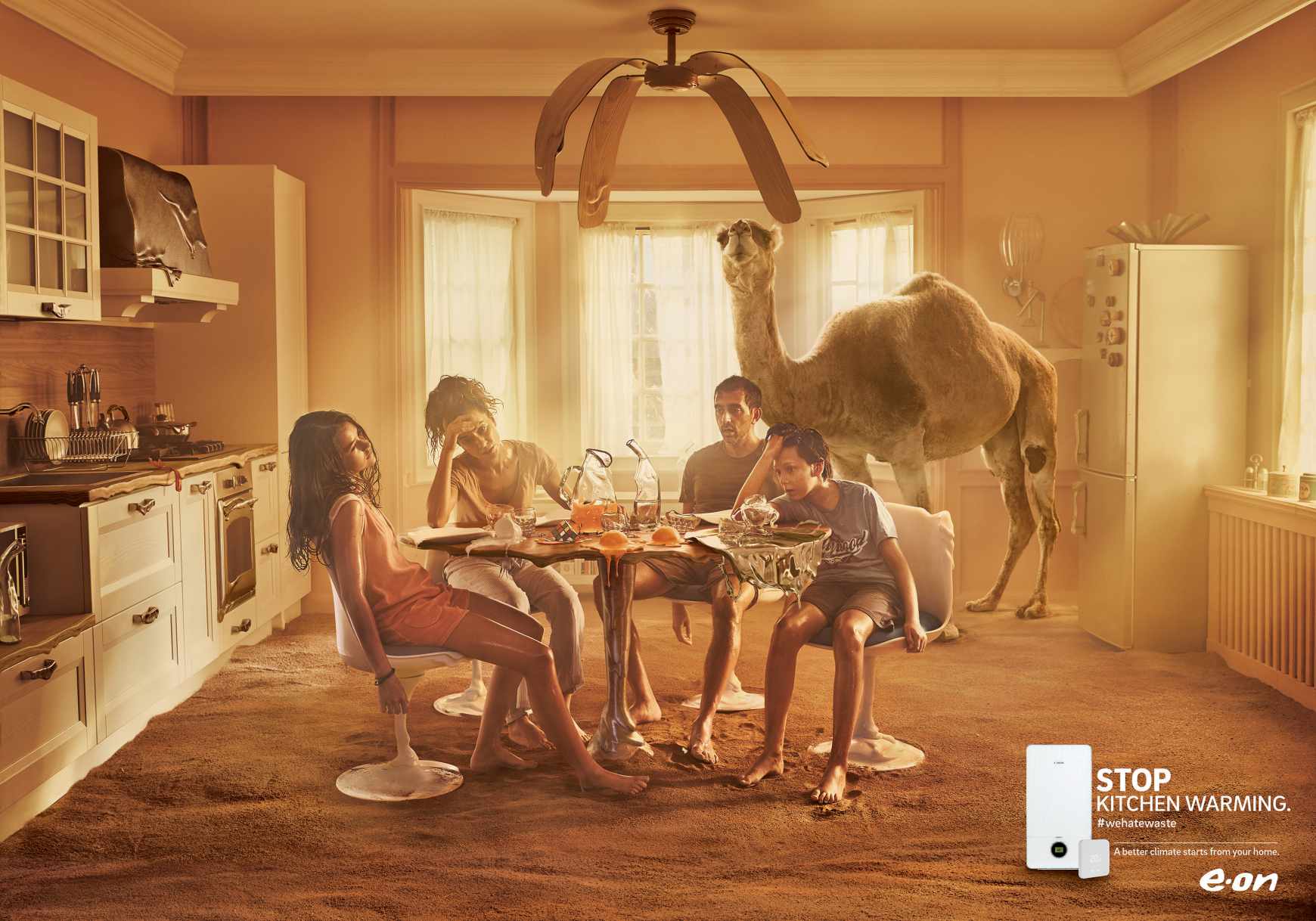 E.ON Print Ad - E.ON ClimaSmart – Kitchen