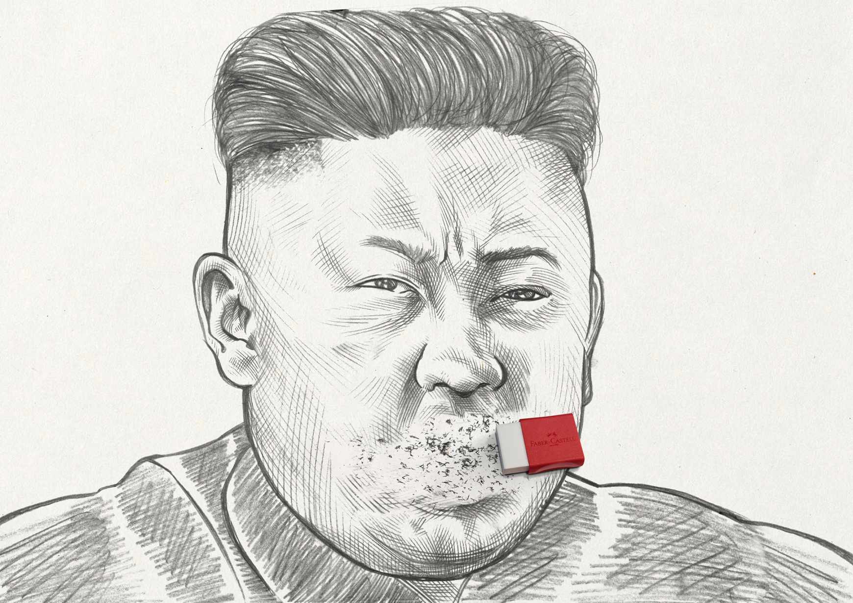 Faber Castell Print Ad - Erasing Mistakes - Kim 