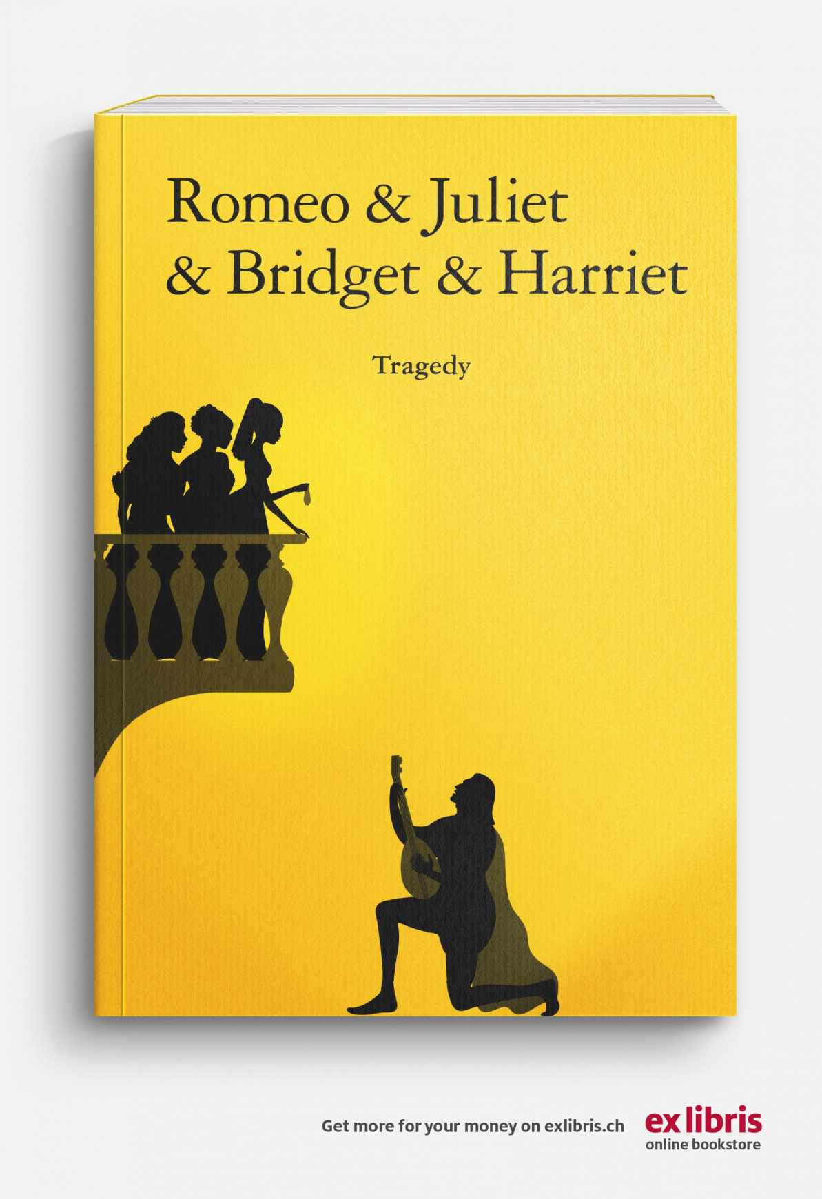 Ex Libris Print Ad - Romeo &amp; Juliet &amp; Bridget &amp; Harriet