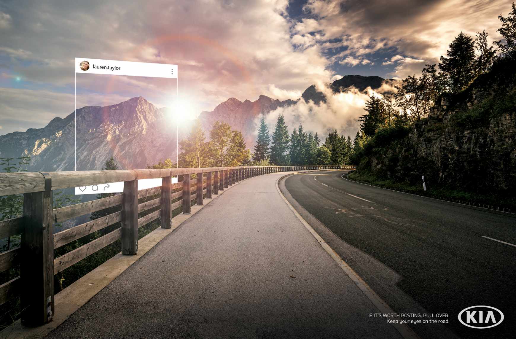 KIA Print Ad - Perfect Picture 