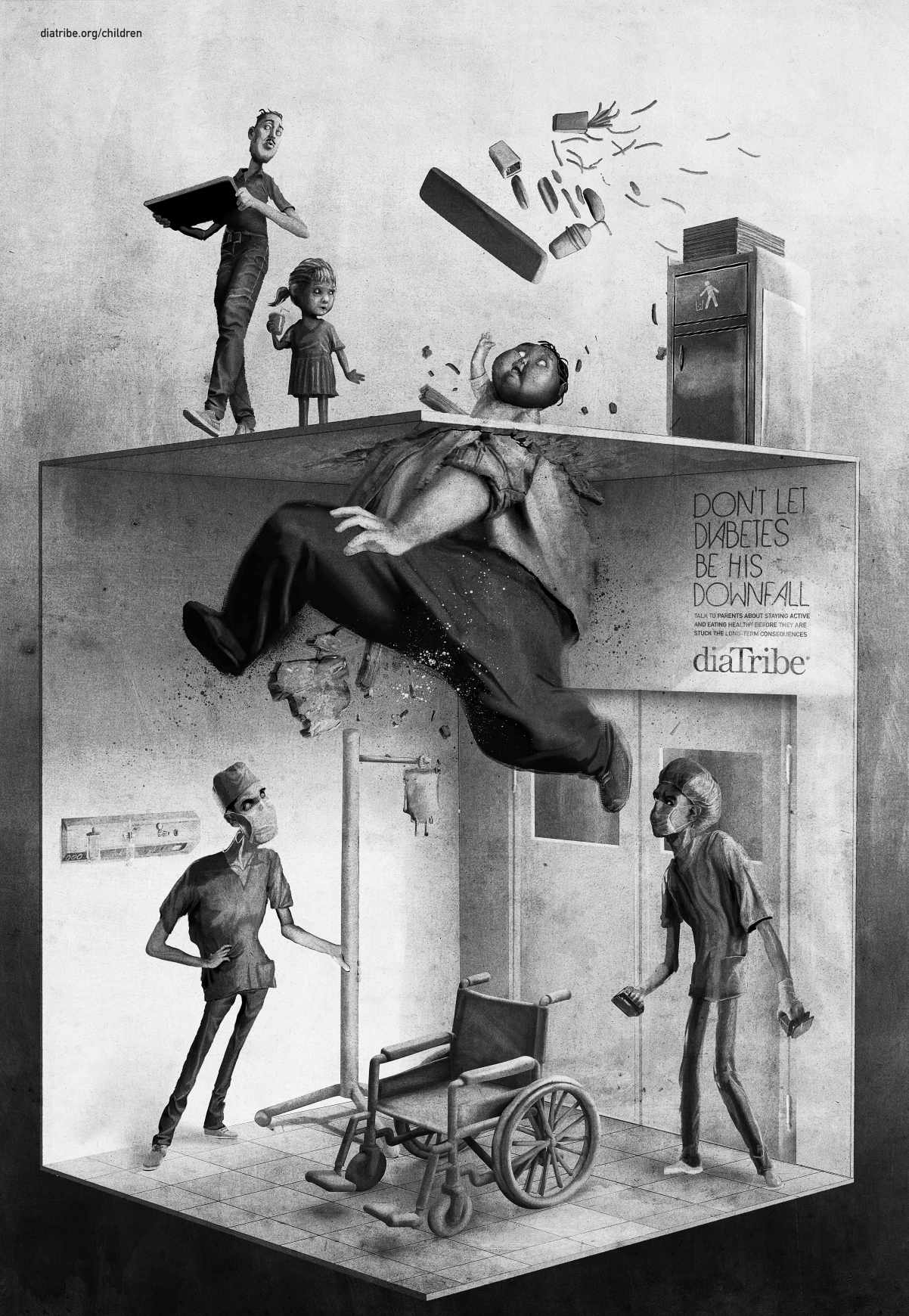 diaTribe Foundation Print Ad - Boy