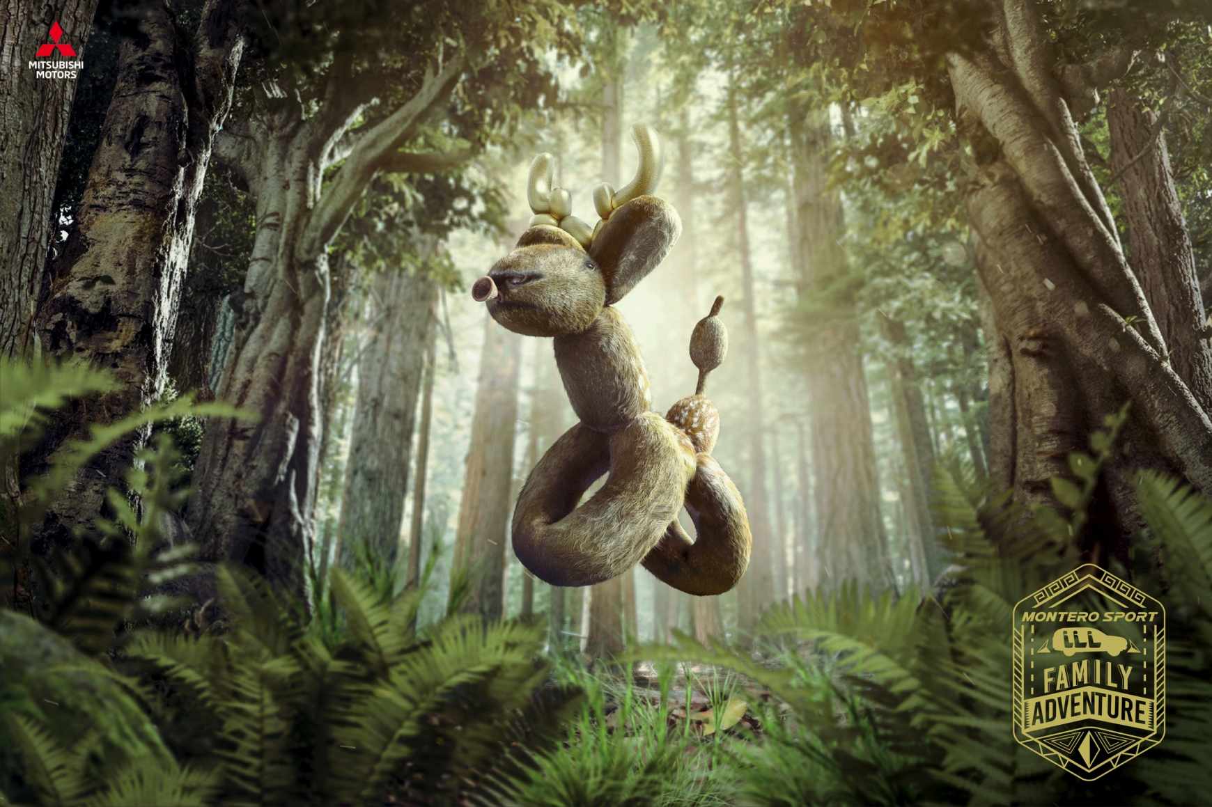 Mitsubishi Print Ad - Family Adventure, 1