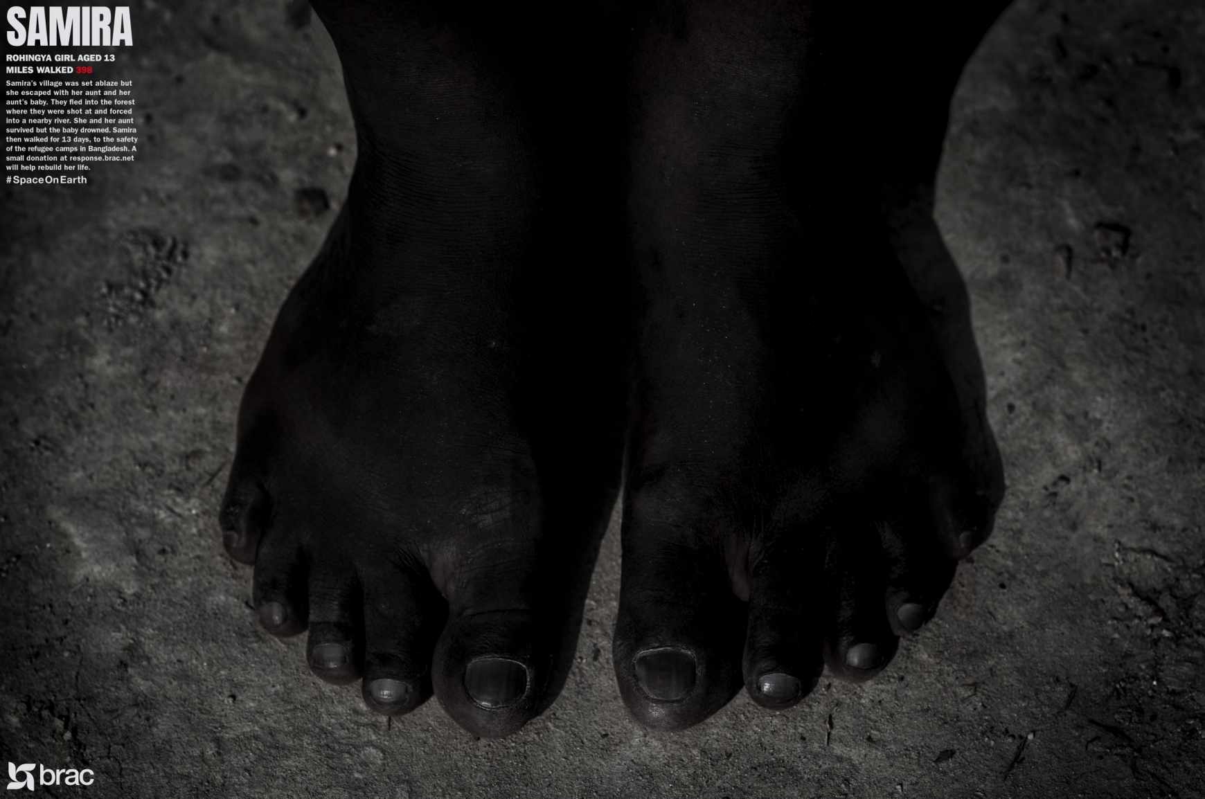 BRAC Print Ad - Samira