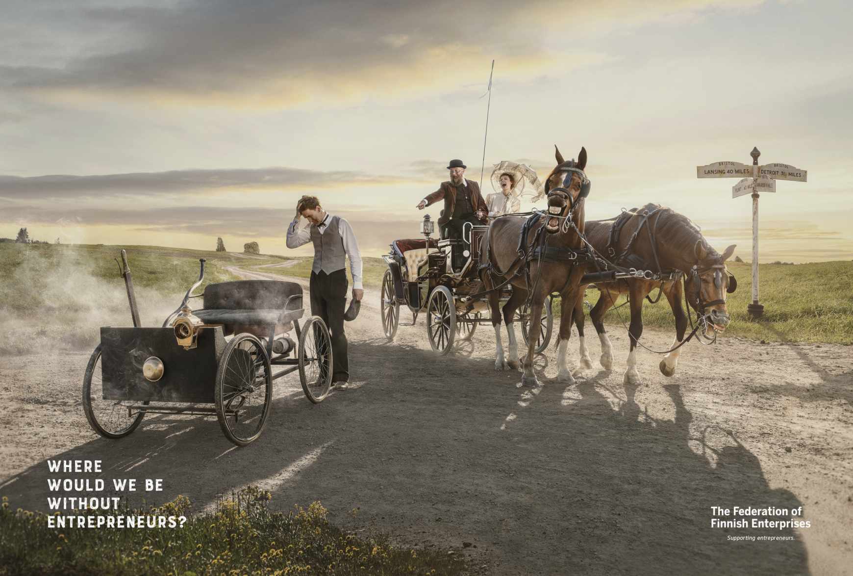 The Federation of Finnish Enterprises Print Ad - Detroit