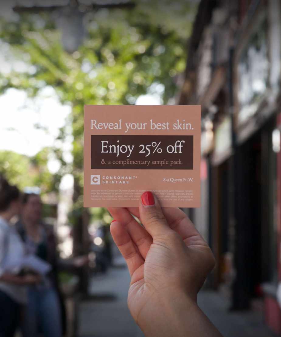 Consonant Skincare Outdoor Ad - Reskinning