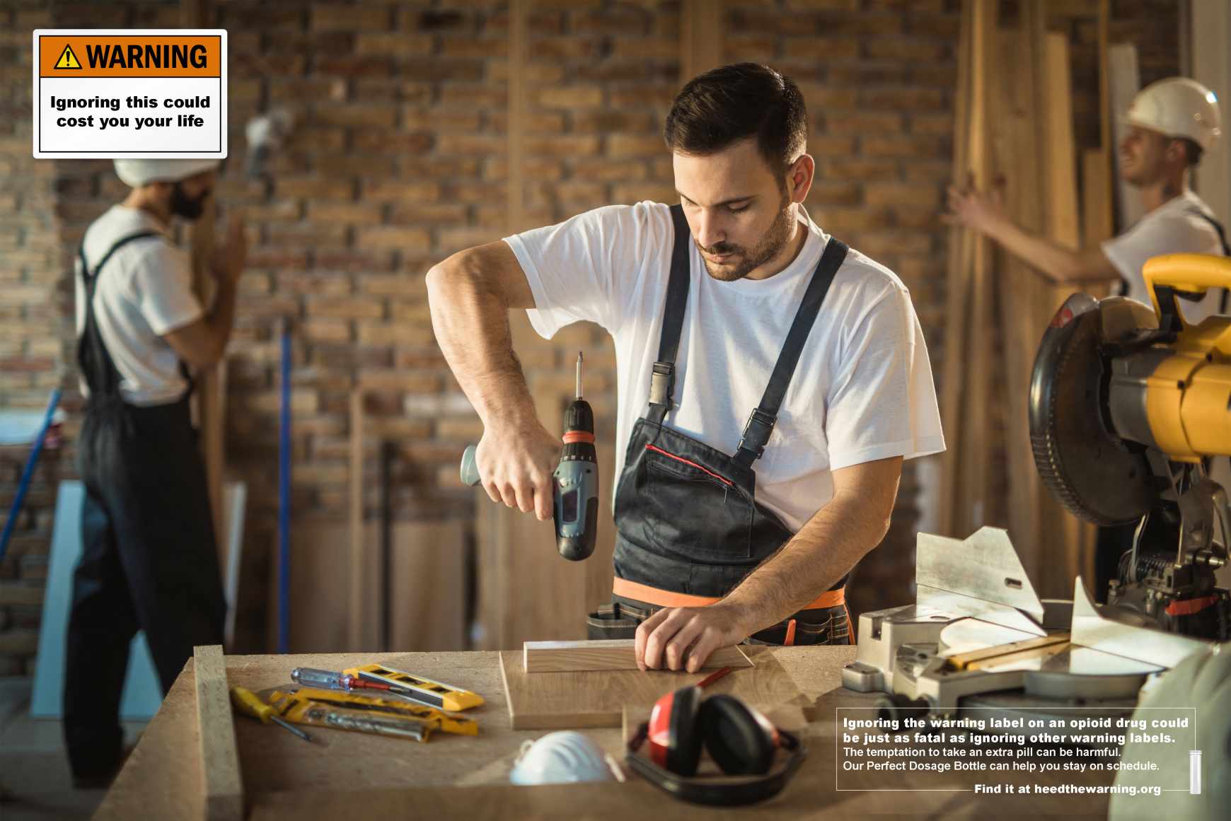 One Show Print Ad - Head the Label, 2