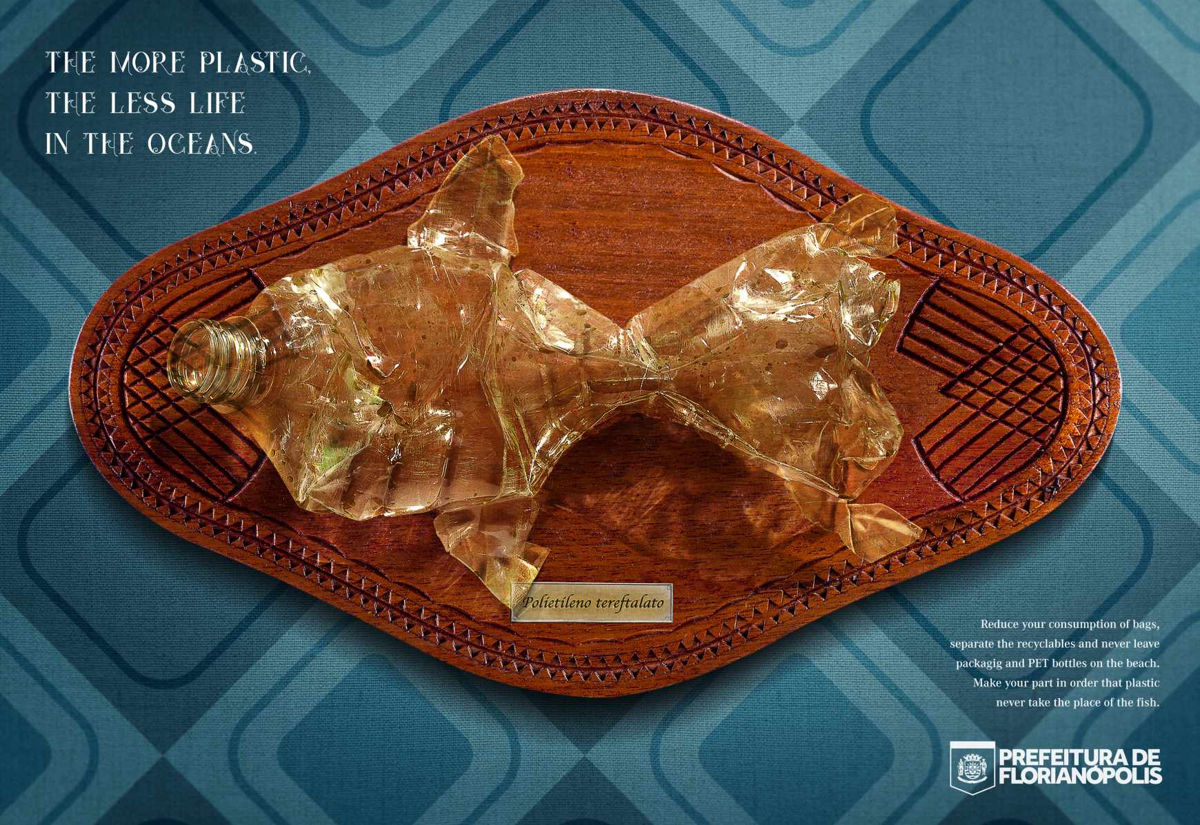 City of Florianópolis Print Ad - Fish