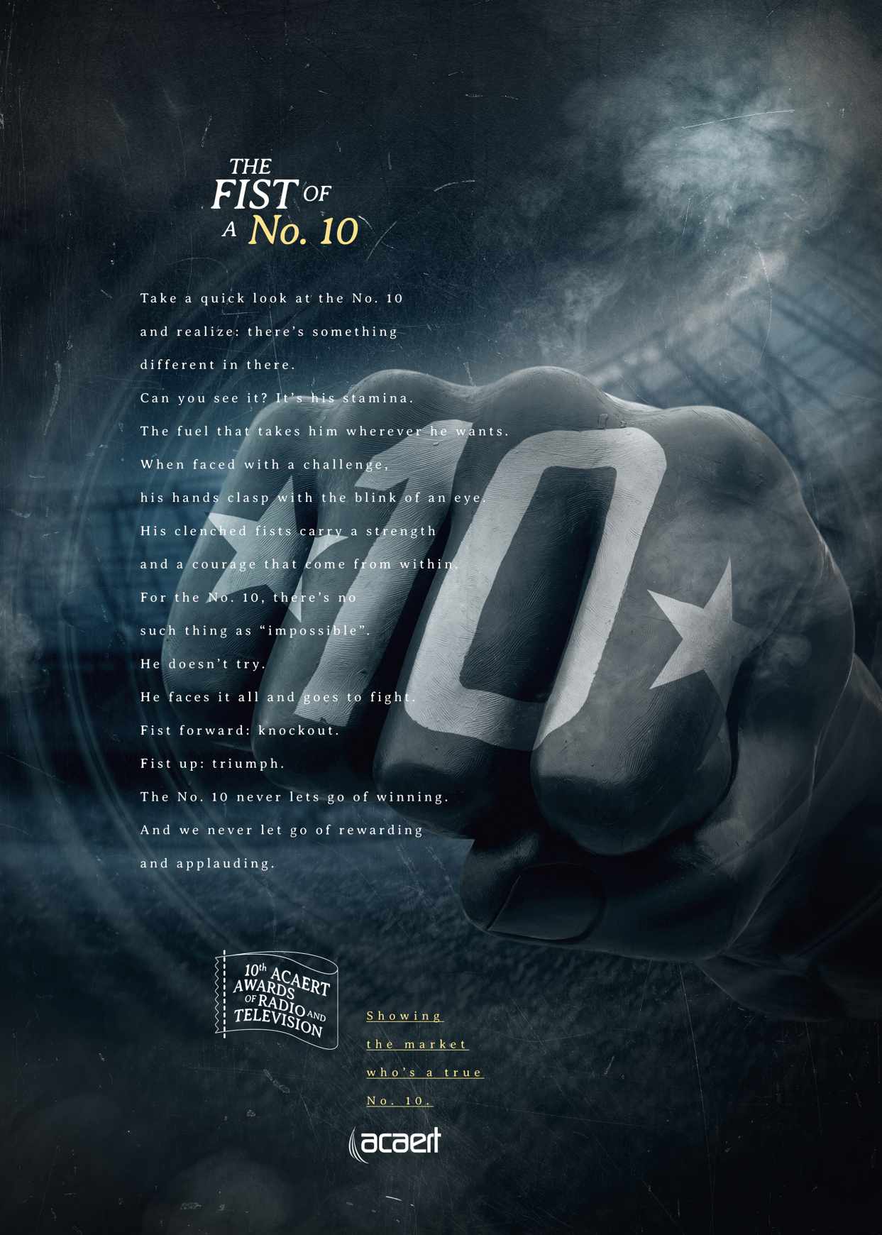 ACAERT Print Ad - Fist