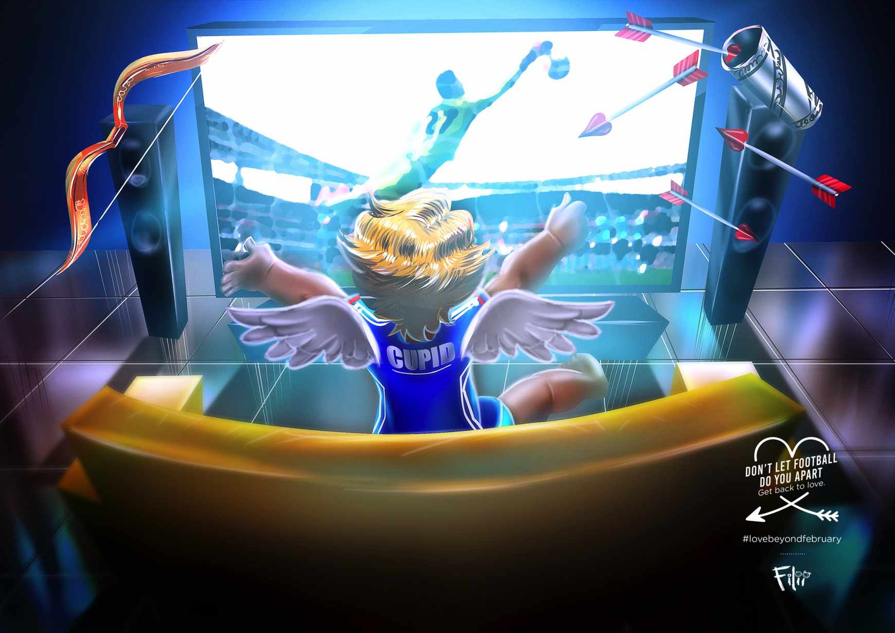 Filli Print Ad - Football