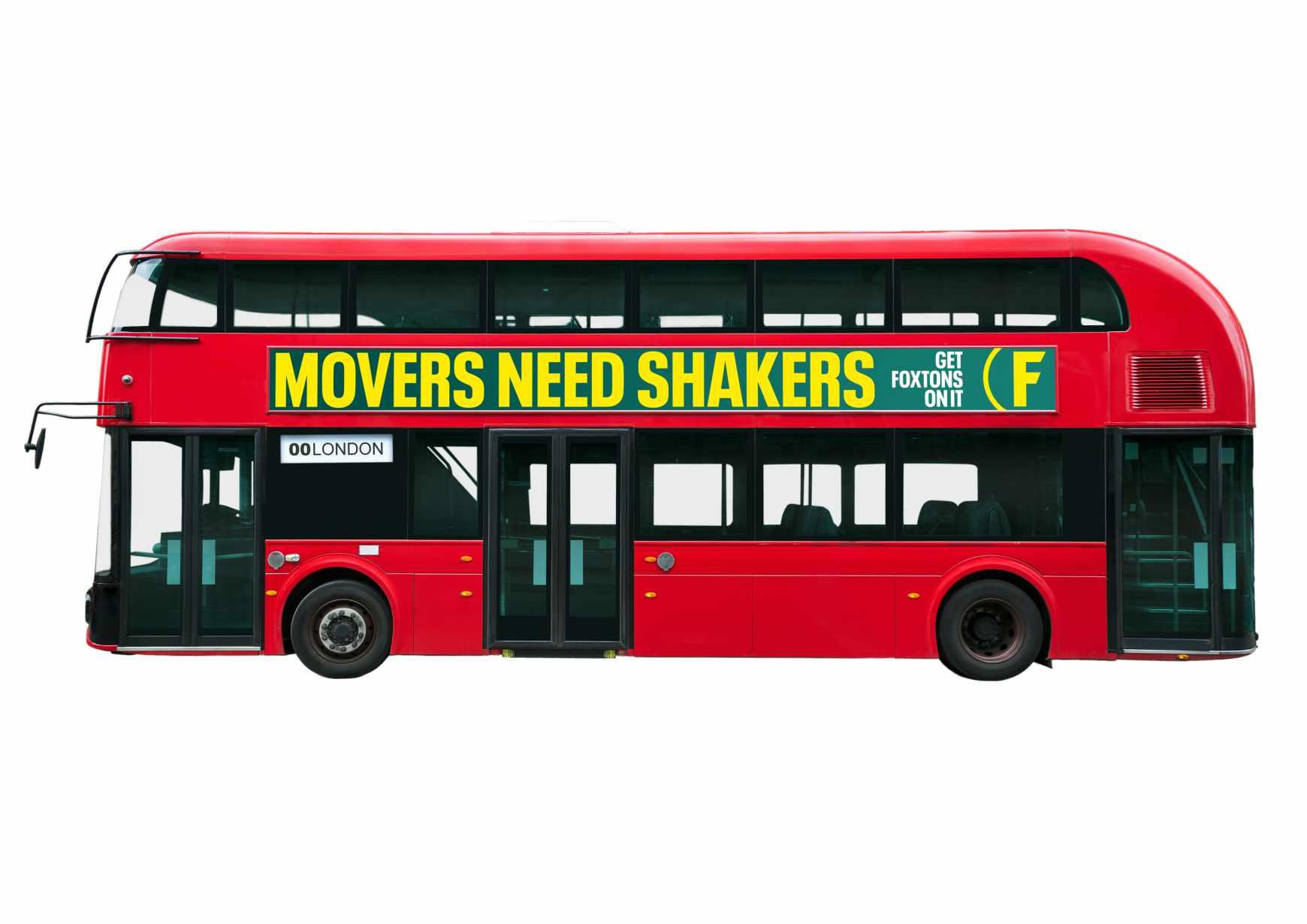 Foxtons Outdoor Ad - Get Foxtons On It