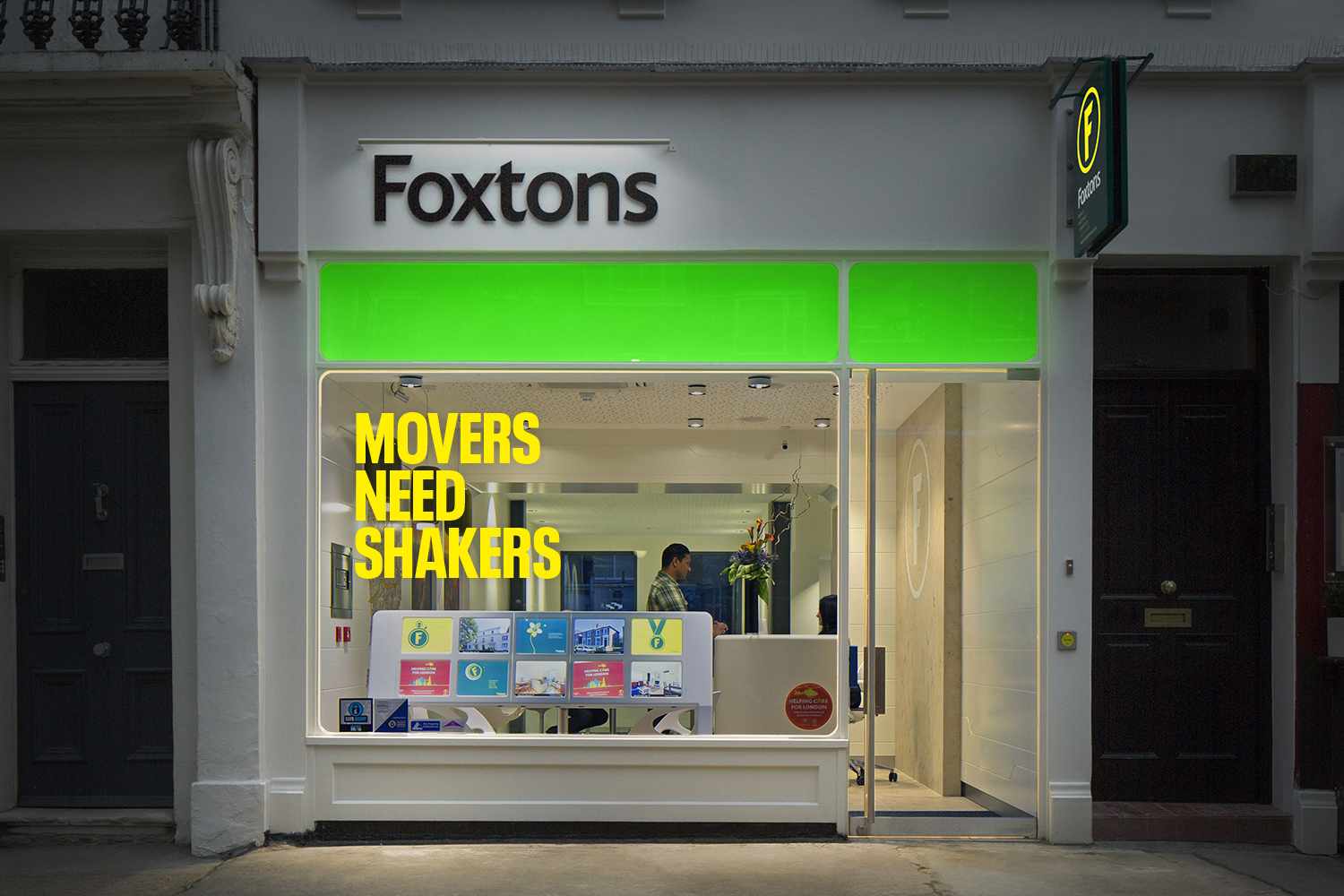 Foxtons Outdoor Ad - Get Foxtons On It