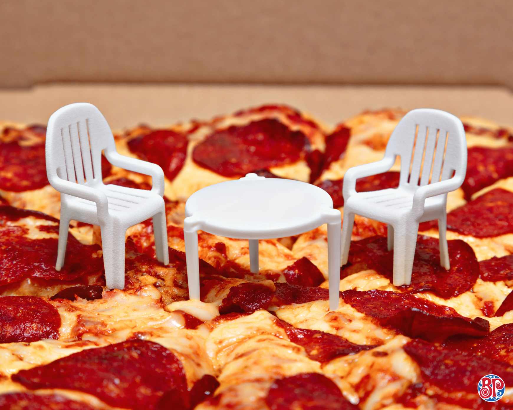 Boston Pizza Design Ad - The Pizza Patio Set 