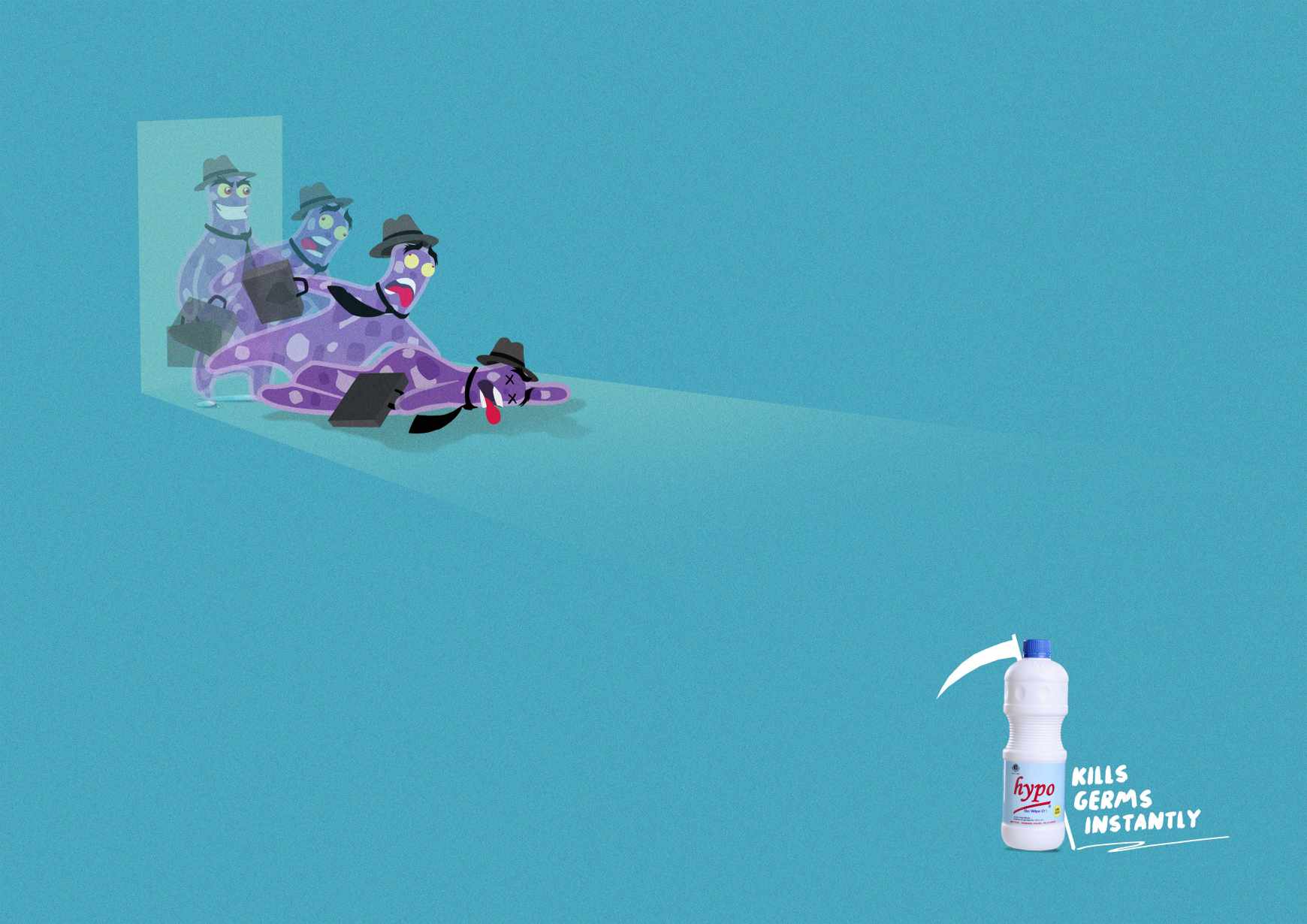 Hypo Bleach Print Ad - Dead on Arival - Home