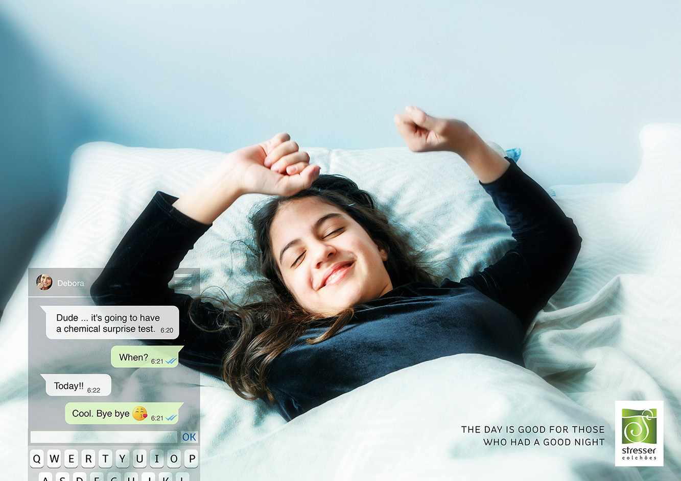 Stresser Colchões Print Ad - Good Night, 2 