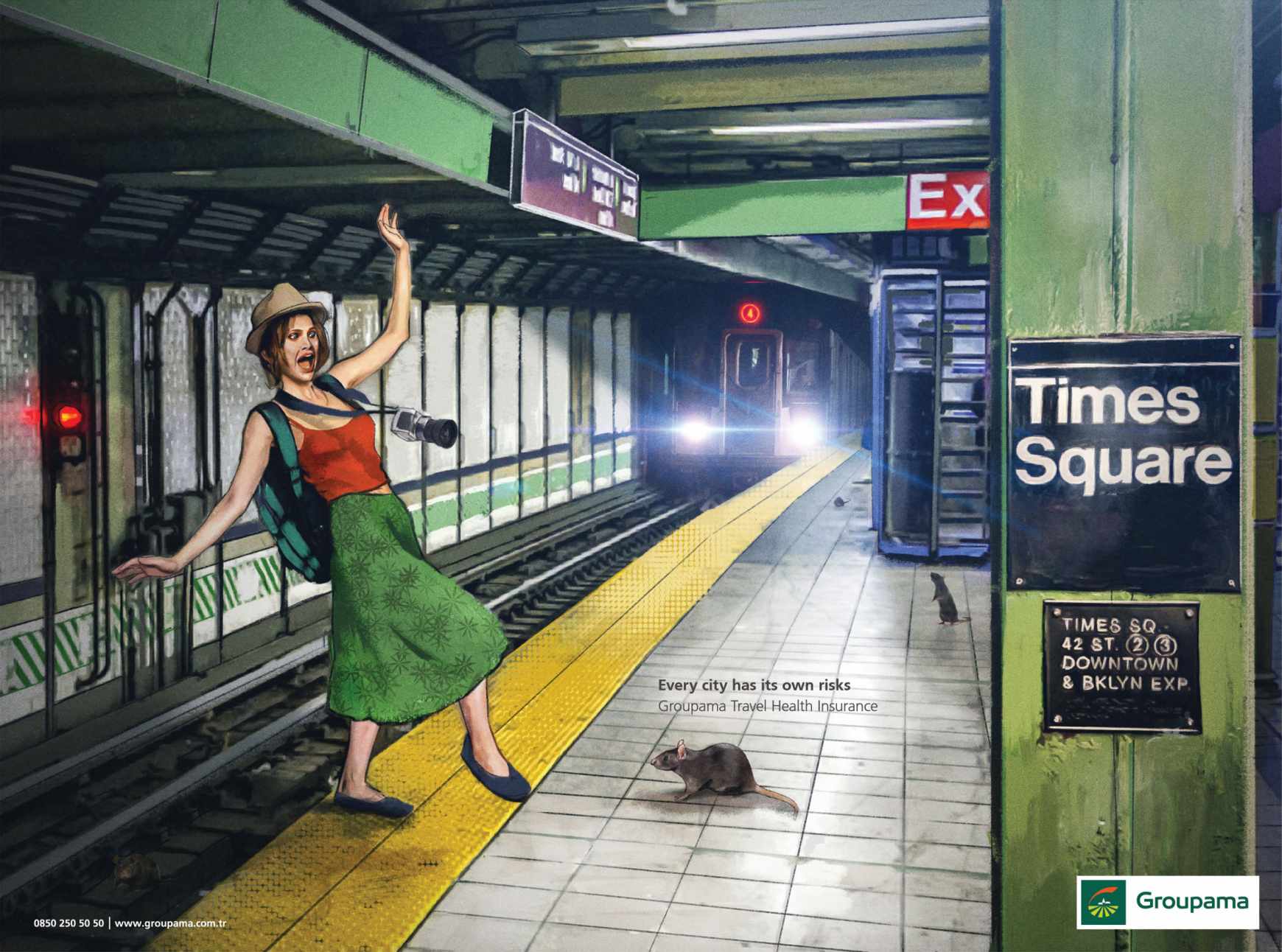 Groupama Print Ad - USA