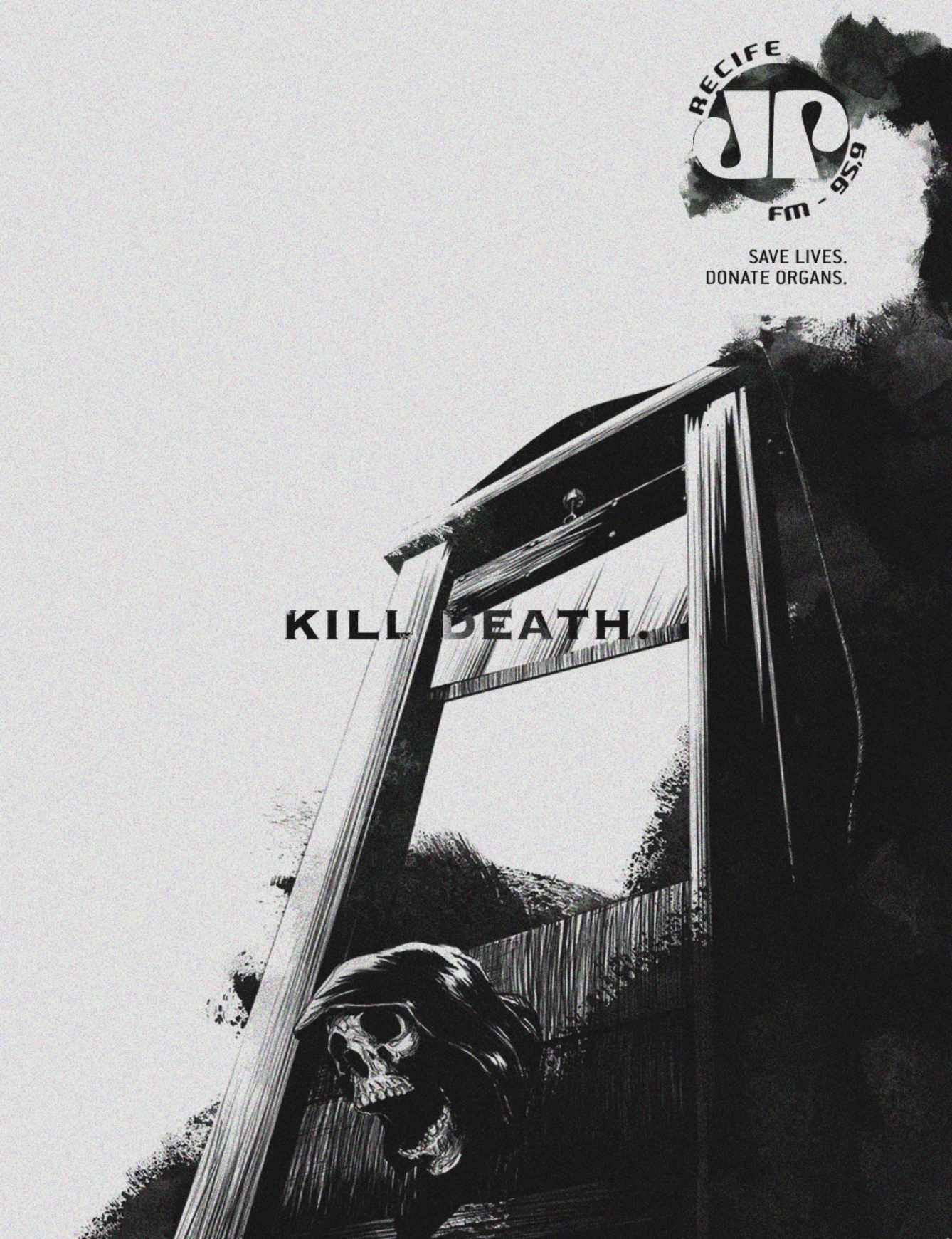 Radio Jovem Pan Print Ad - Guillotine