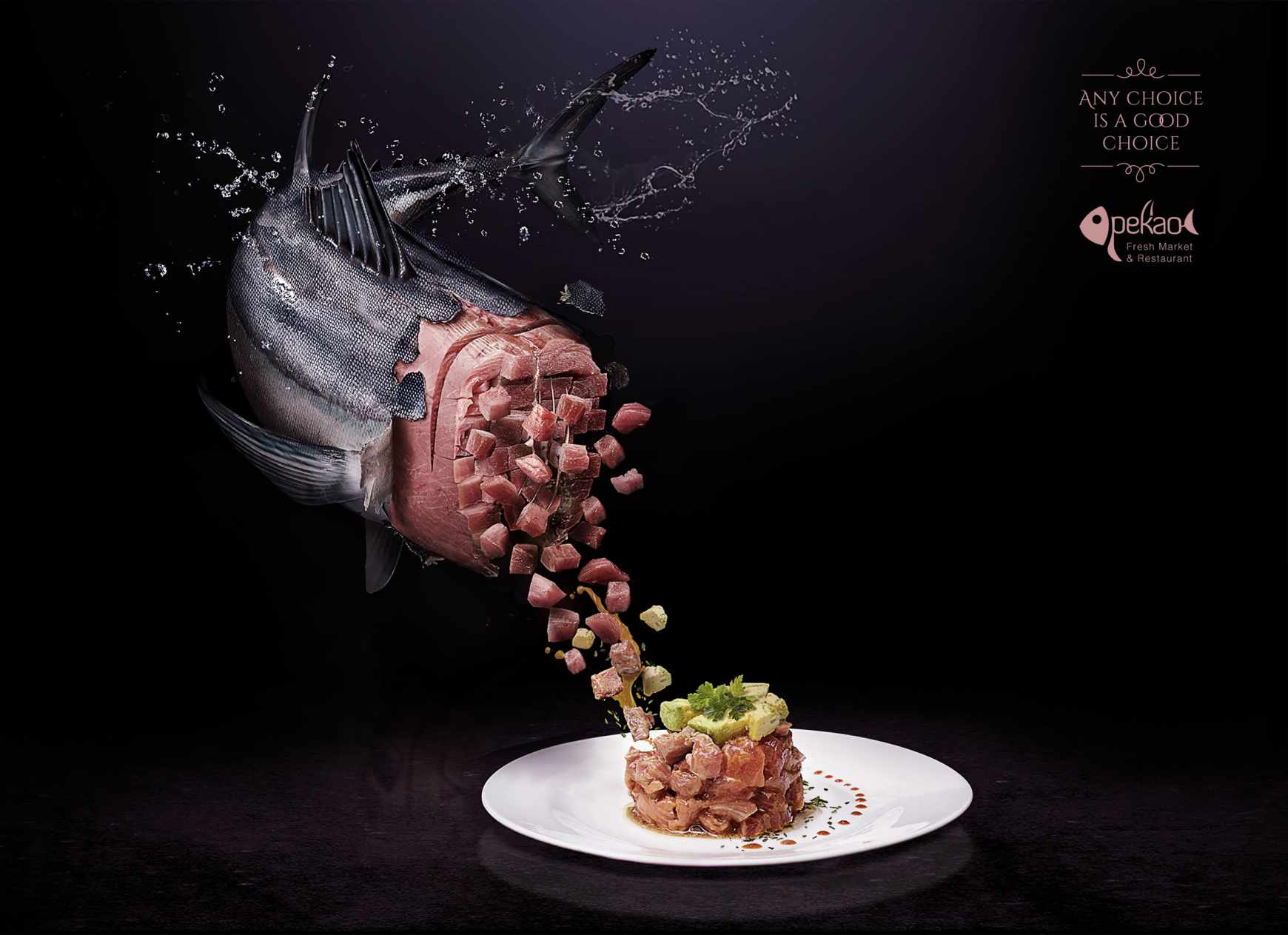 Pekao Fresh Market &amp; Restaurant Print Ad - Fresh Choice, 2