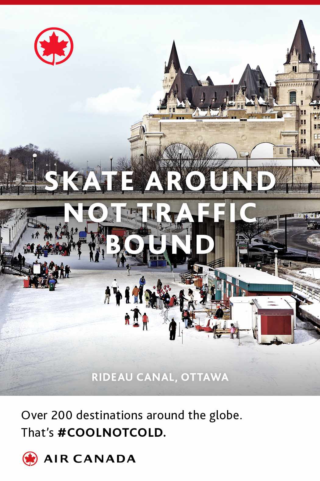 Air Canada Outdoor Ad - Skate