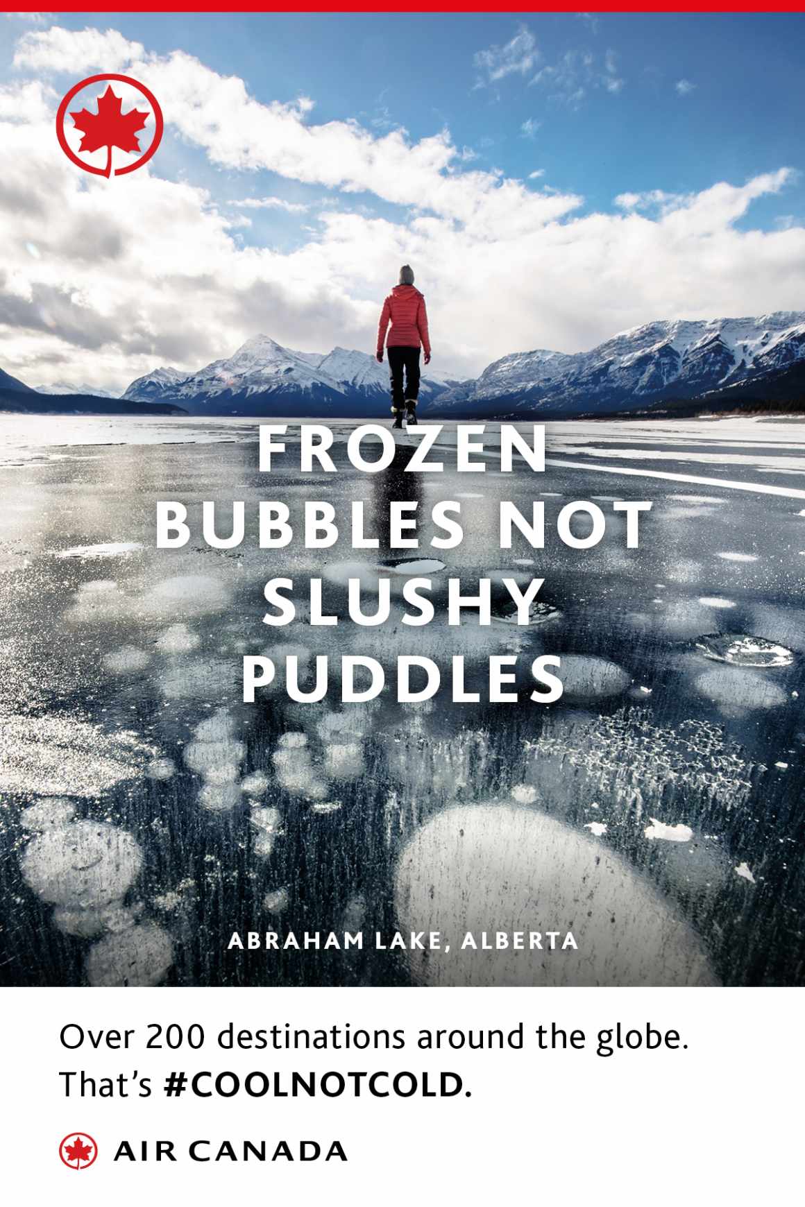 Air Canada Outdoor Ad - Frozen 