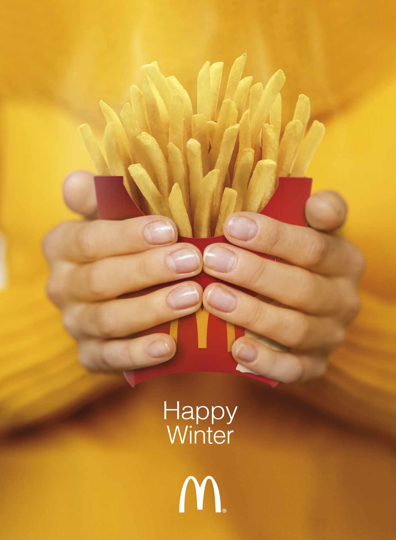 McDonald’s Print Ad - Happy Winter