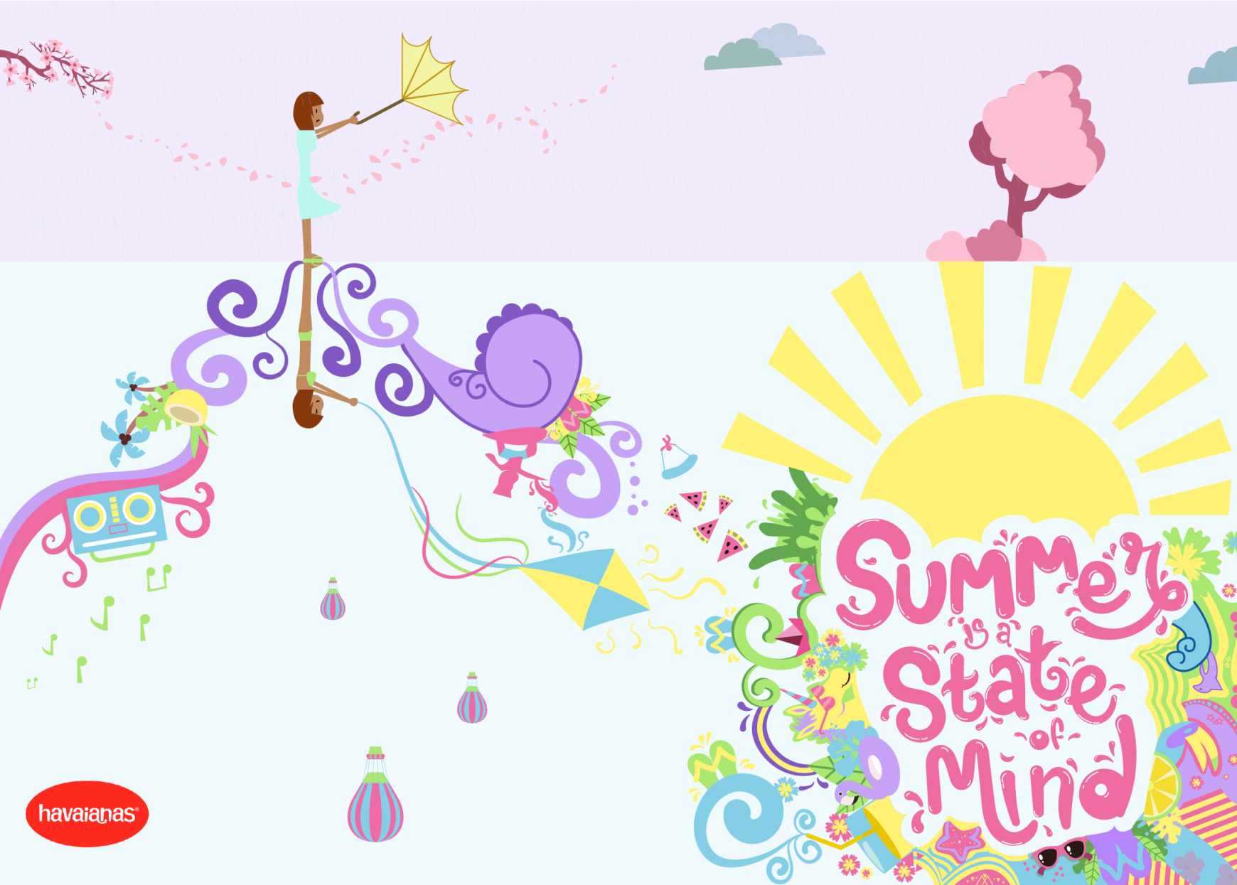 Havaianas Print Ad - Summer is a State of Mind - Spring