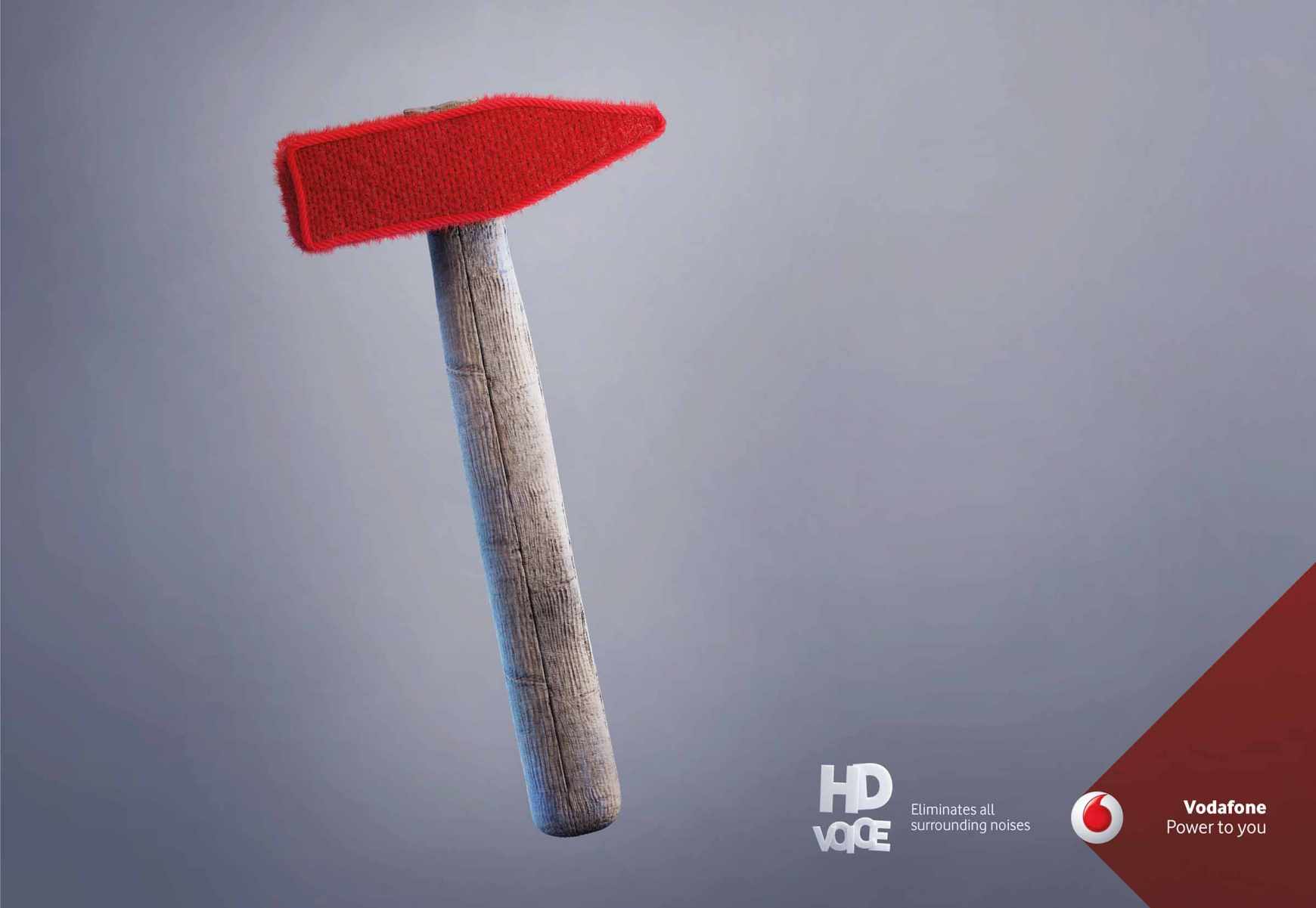 Vodafone Print Ad - HD Voice, 2 