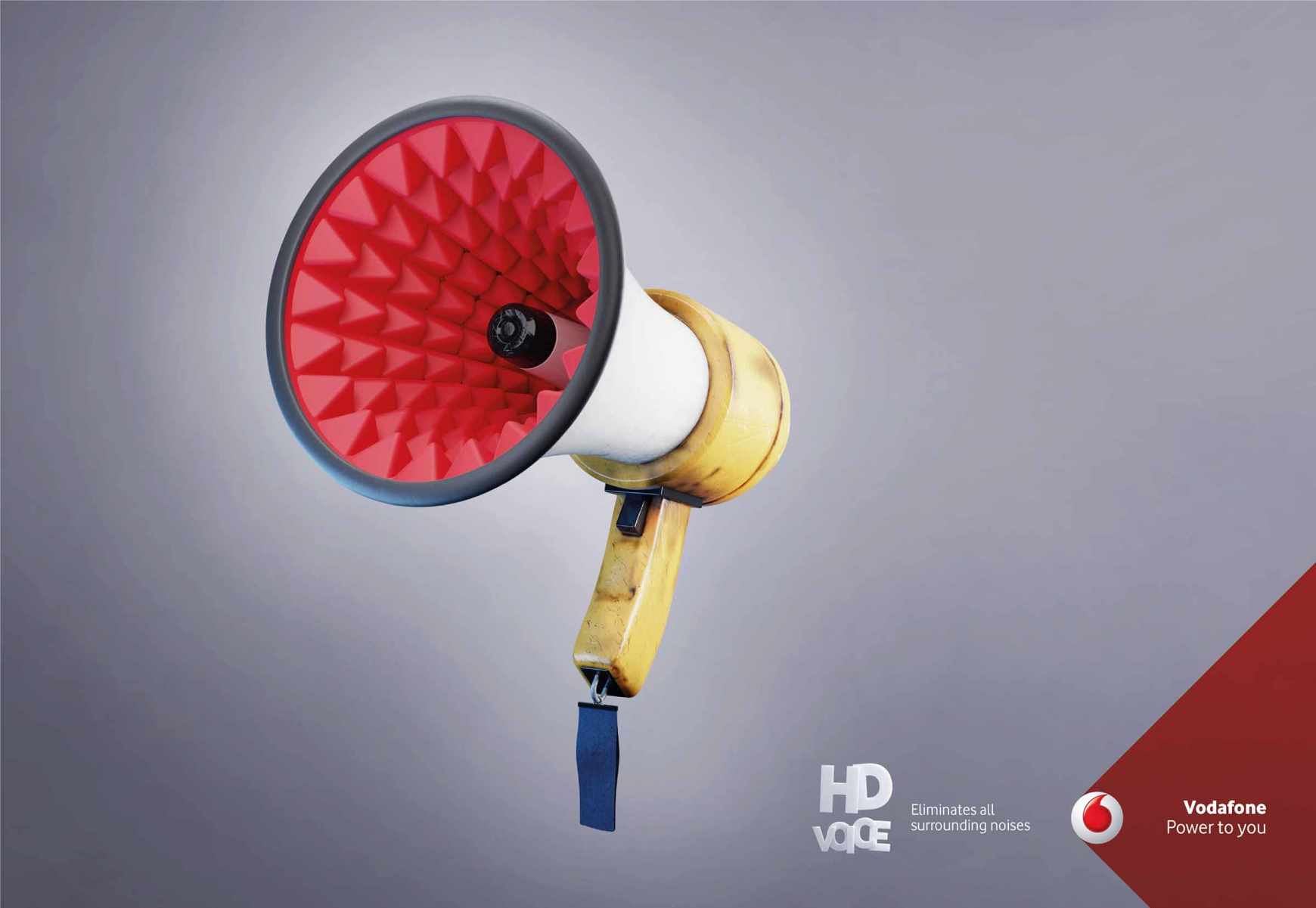 Vodafone Print Ad - HD Voice, 3