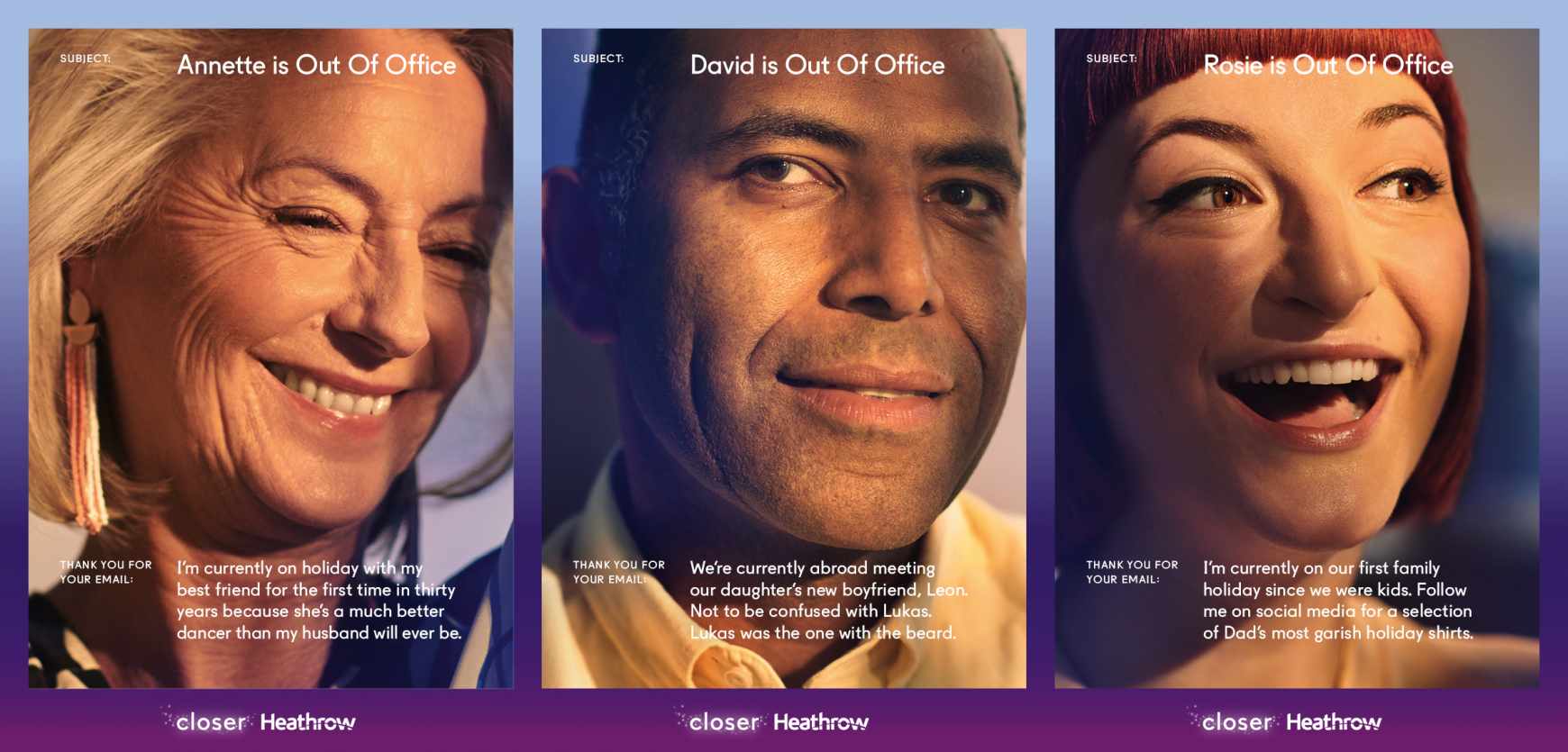 Heathrow Airport Integrated Ad - Out of Office