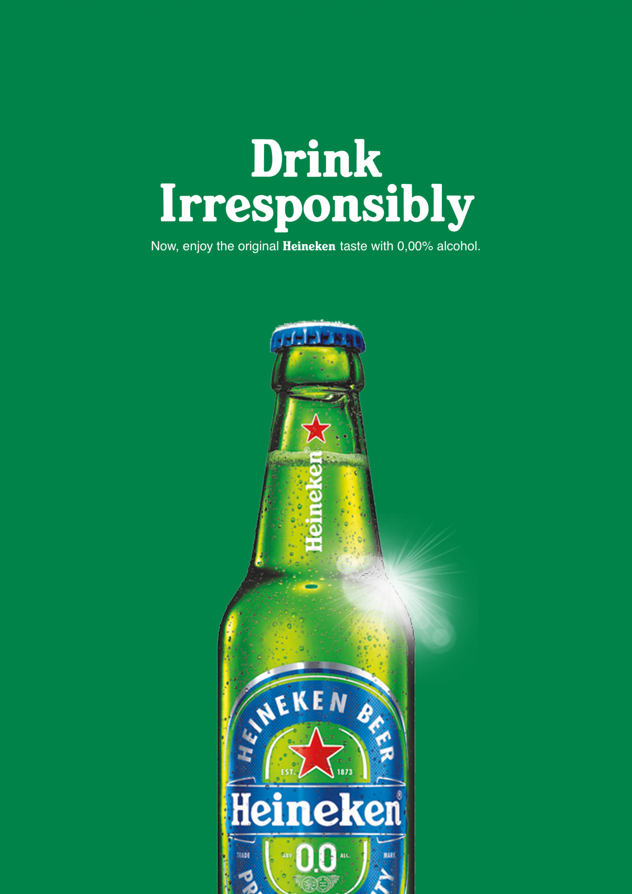 Heineken Print Ad - Drink Irresponsibly