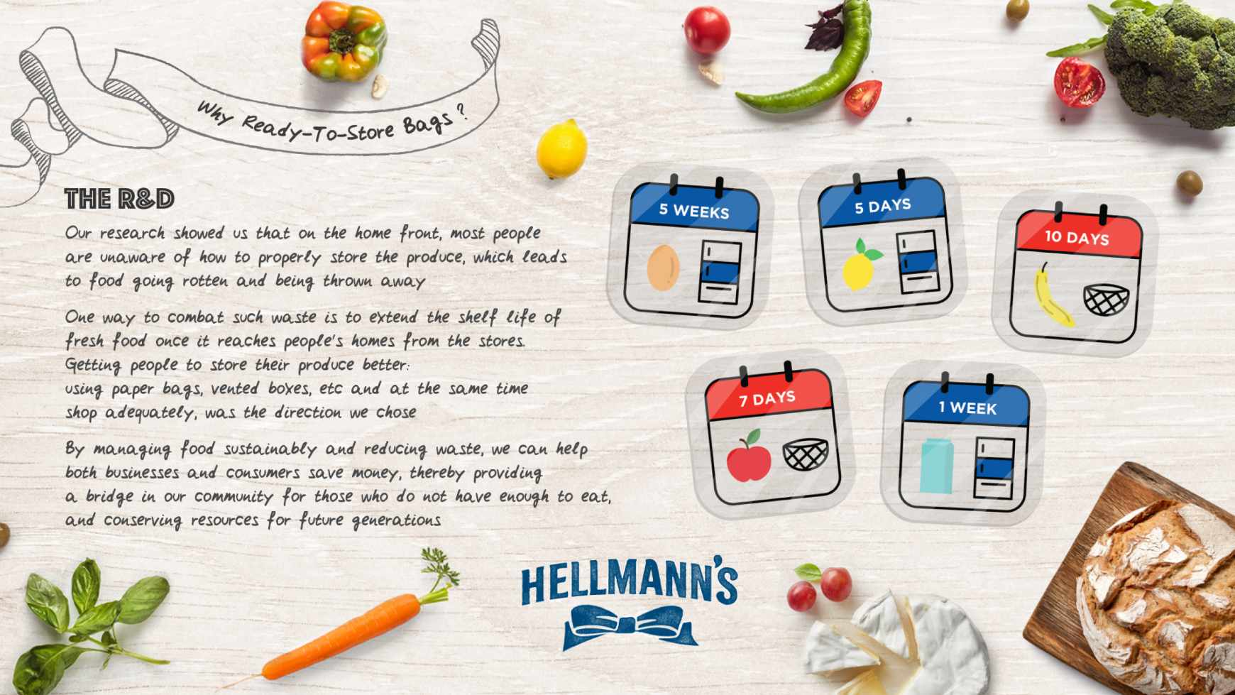 Hellmann's Integrated Ad - Ready-to-Store Bags