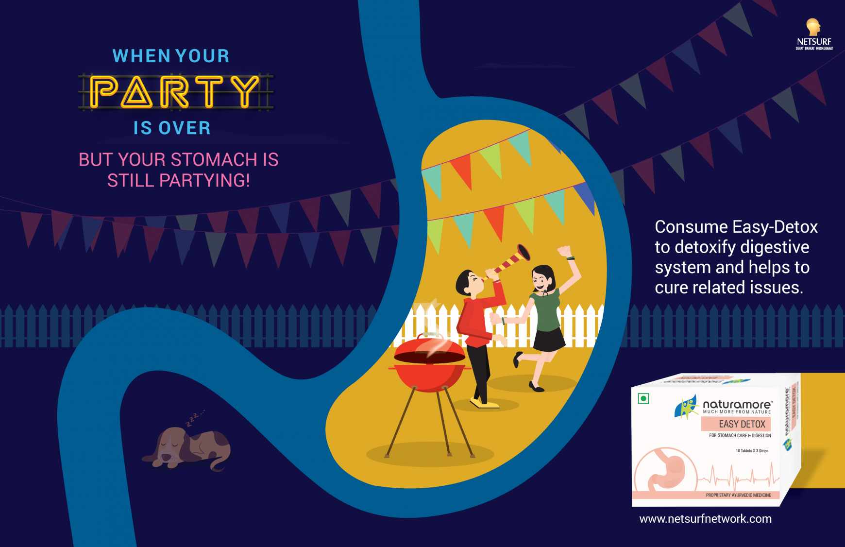 Easy Detox Digital Ad - Party