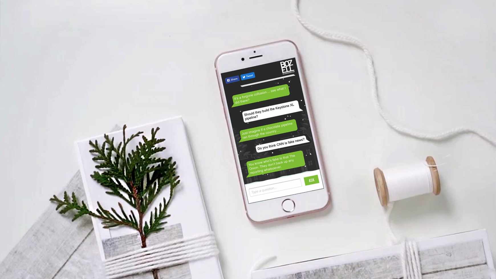 Bozell Direct Ad - Holiday Answer
