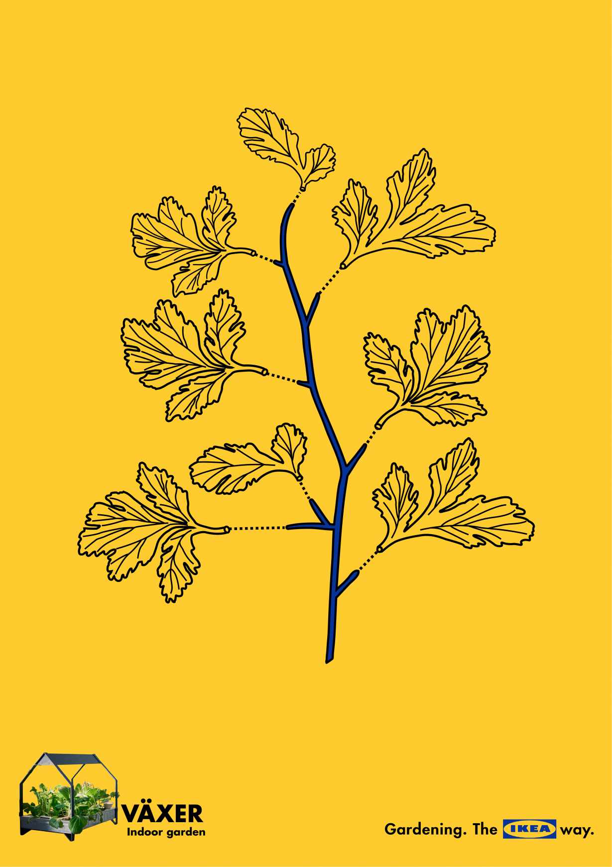 IKEA Print Ad - Easy Gardening