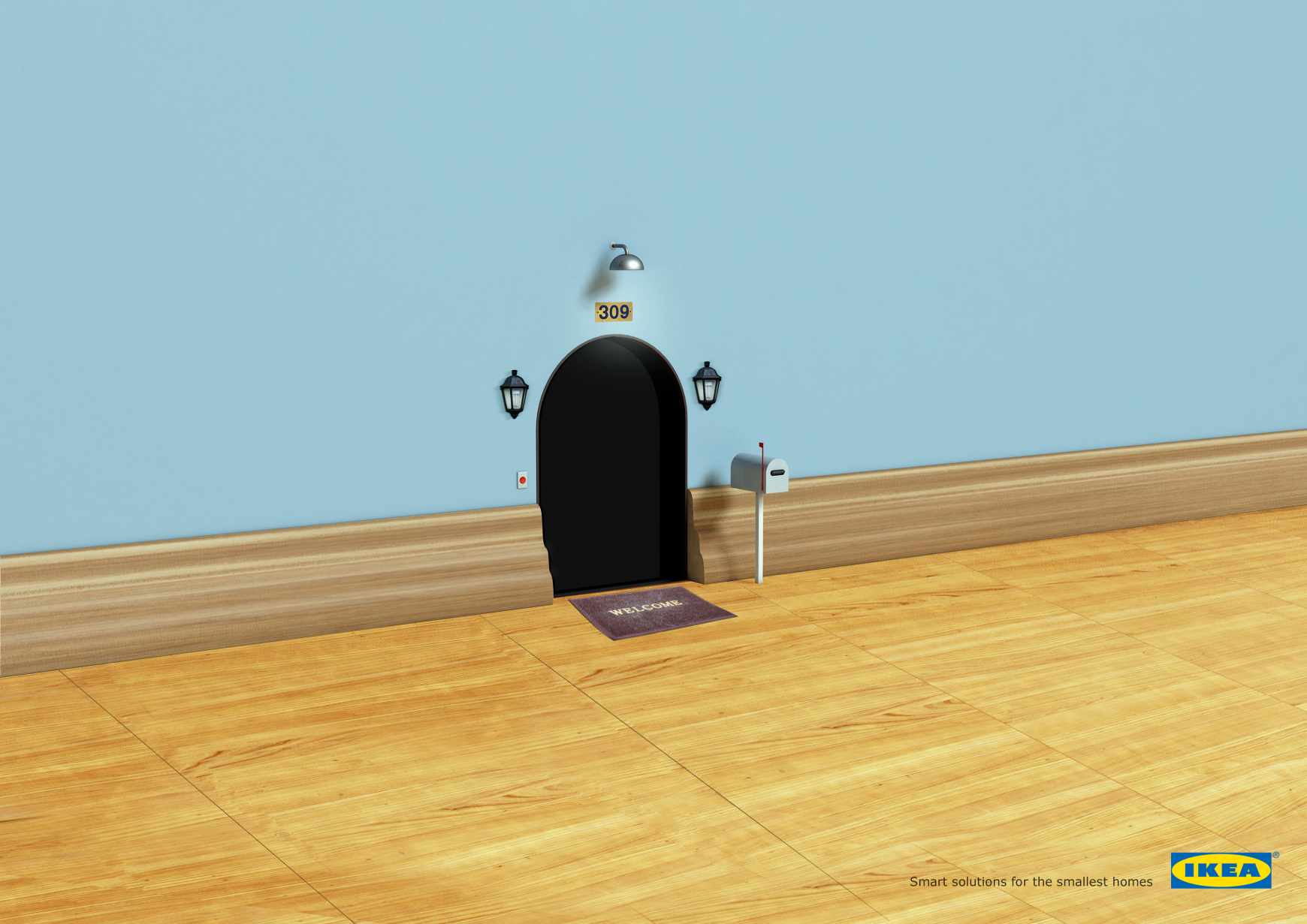 IKEA Print Ad - Smart Solution - Jerry House 