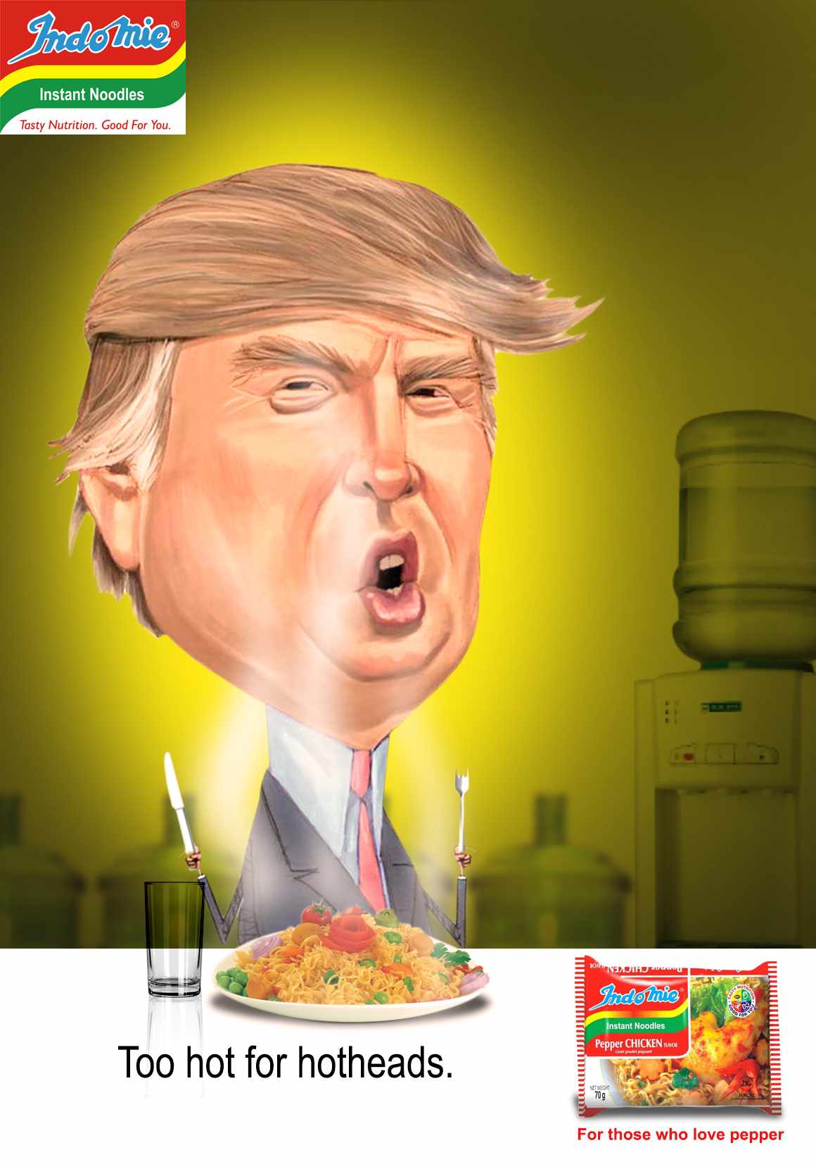 Indomie Noodles Print Ad - Hot Noodles for Those That Loves Pepper, 2
