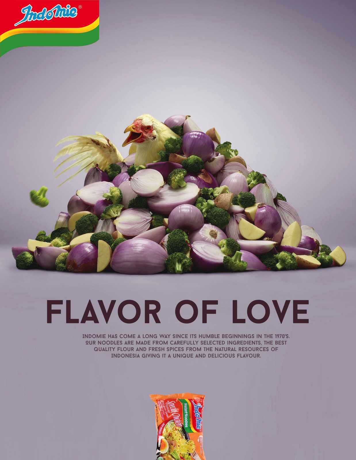 Indomie Noodles Print Ad - Flavor of Love, 2
