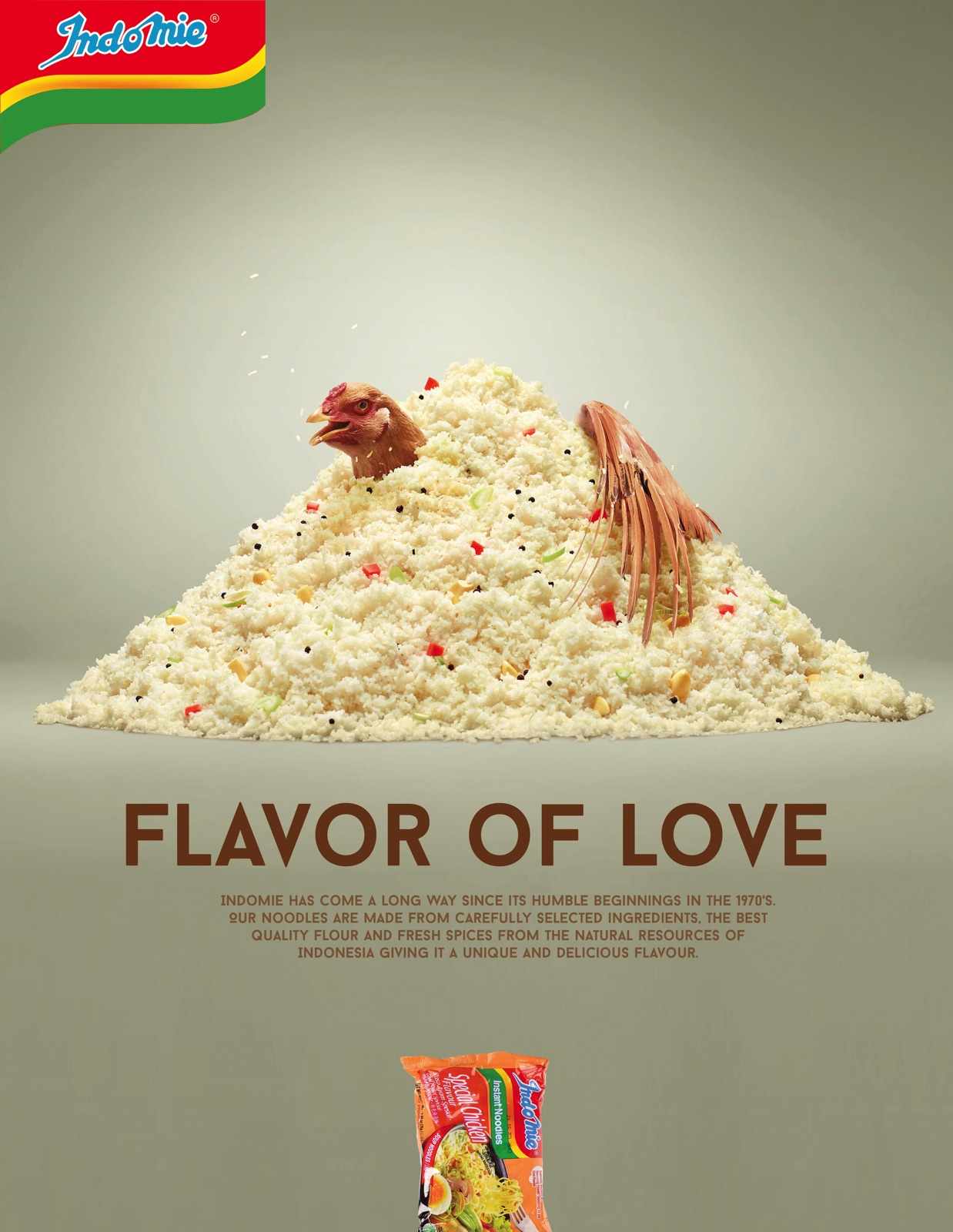 Indomie Noodles Print Ad - Flavor of Love, 3