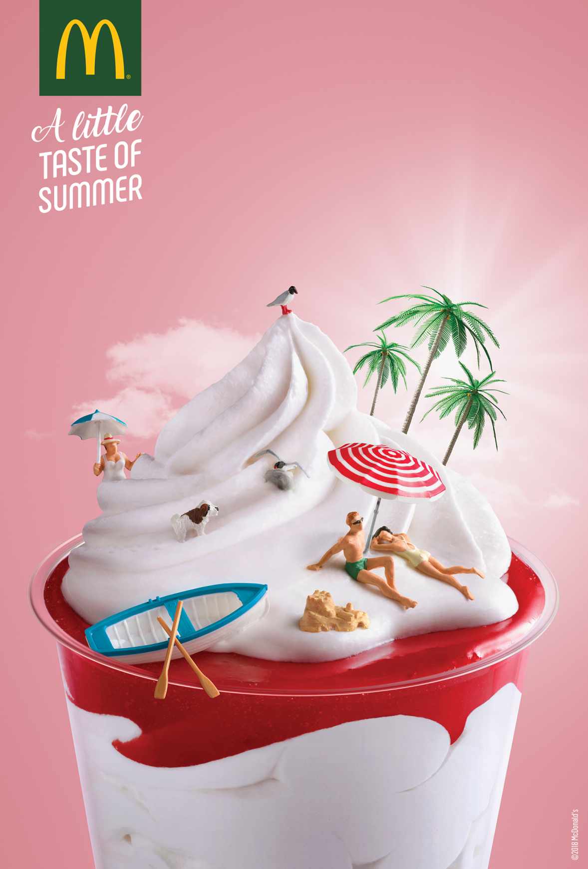McDonald's Outdoor Ad - Island