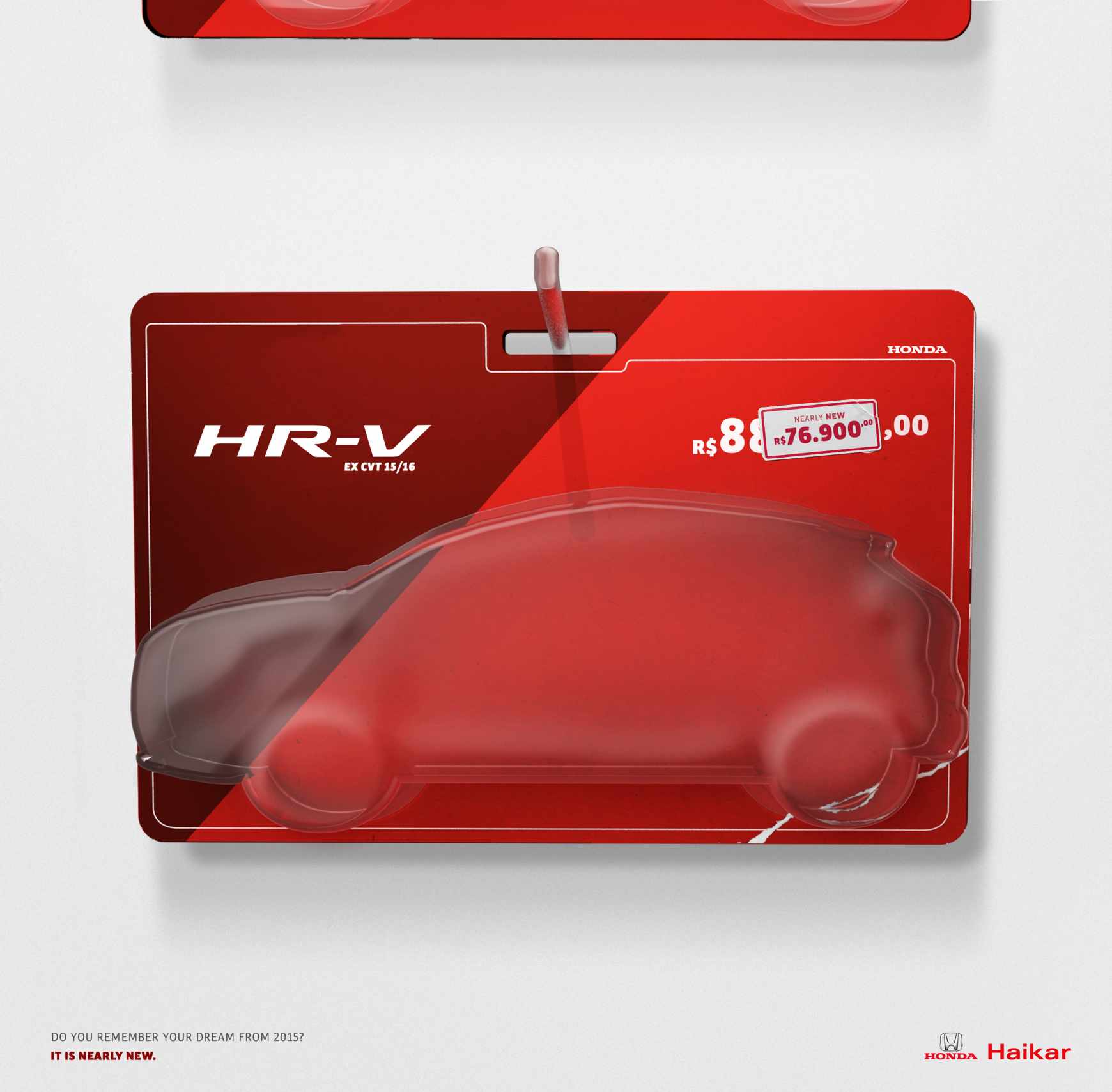 Honda Print Ad - It is nearly new