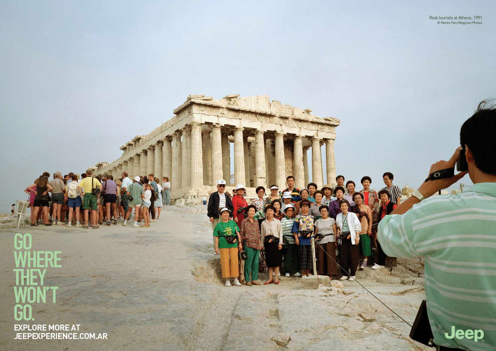 Jeep Print Ad - Tourists, 2 